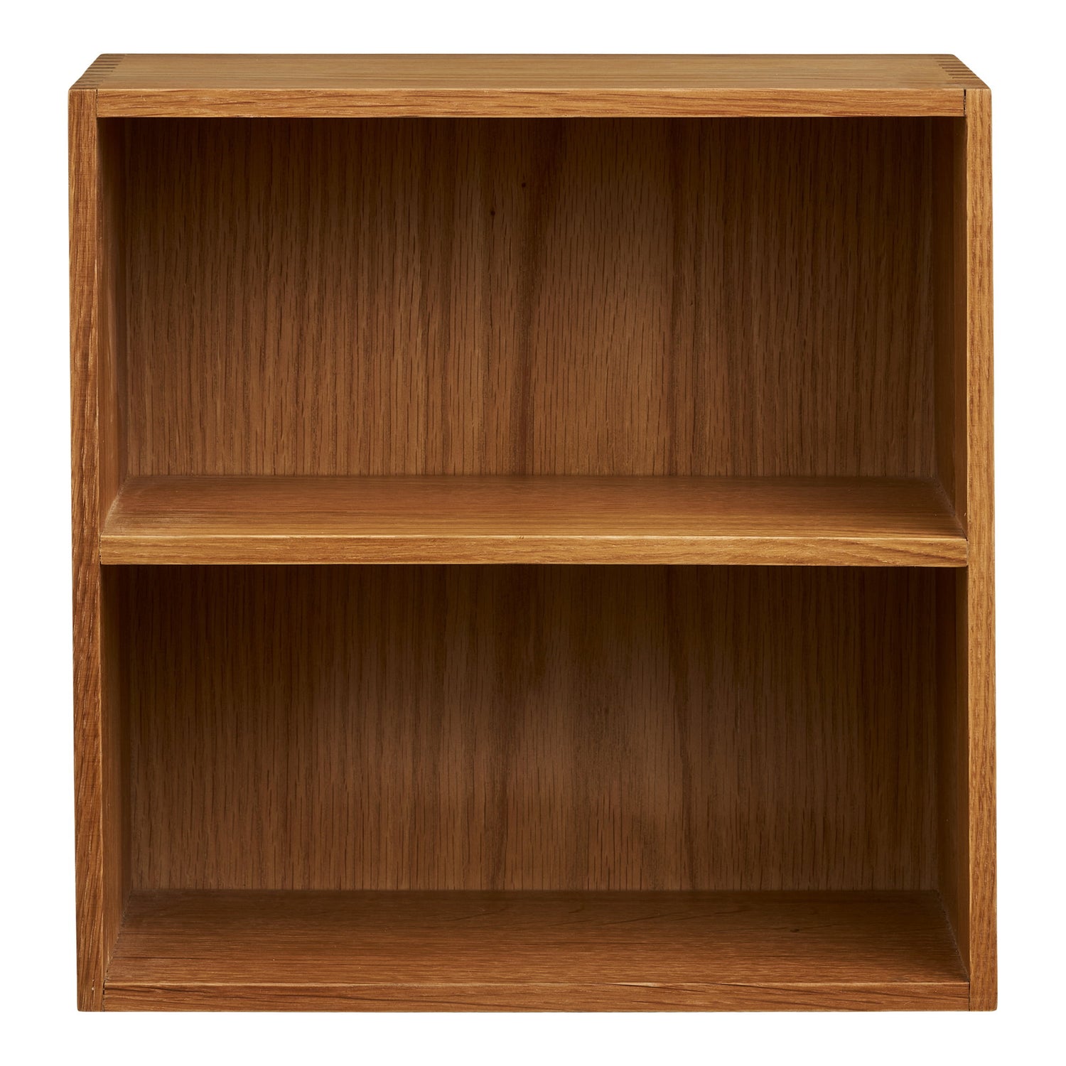 Townsville Wall Shelf with vertical rooms – Oak – Natural