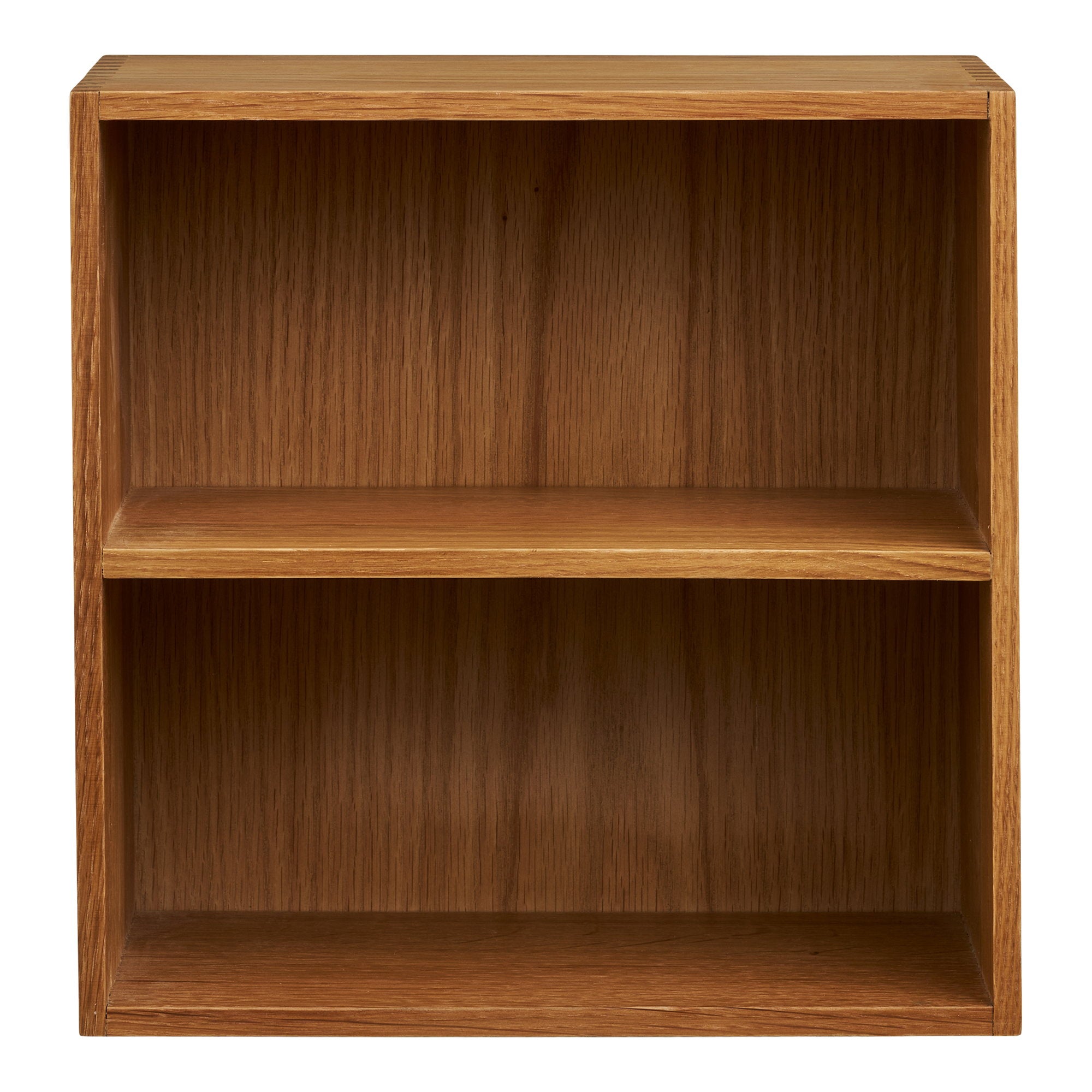 Townsville Wall Shelf with vertical rooms – Oak – Natural