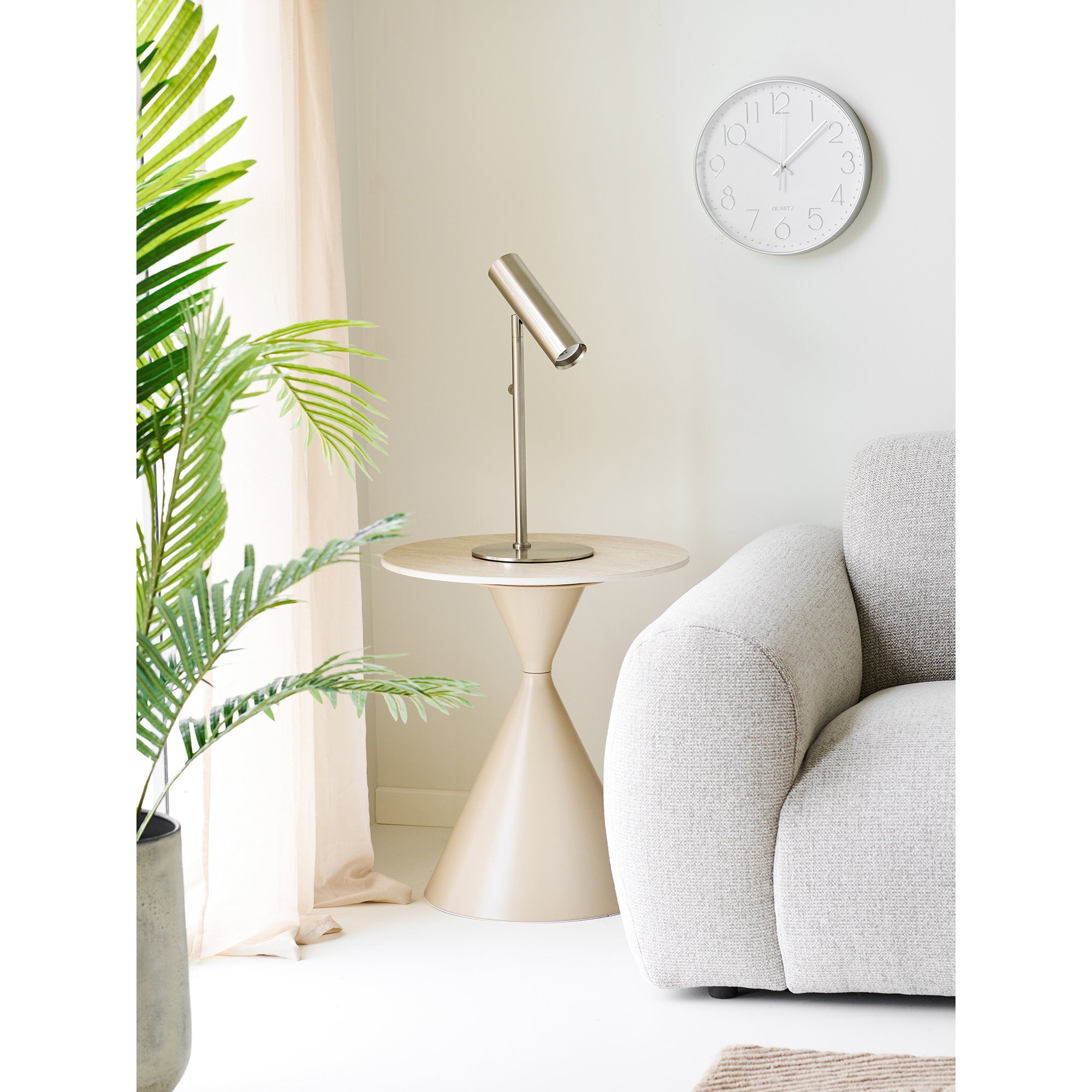 Lalibela Wall clock – Silver