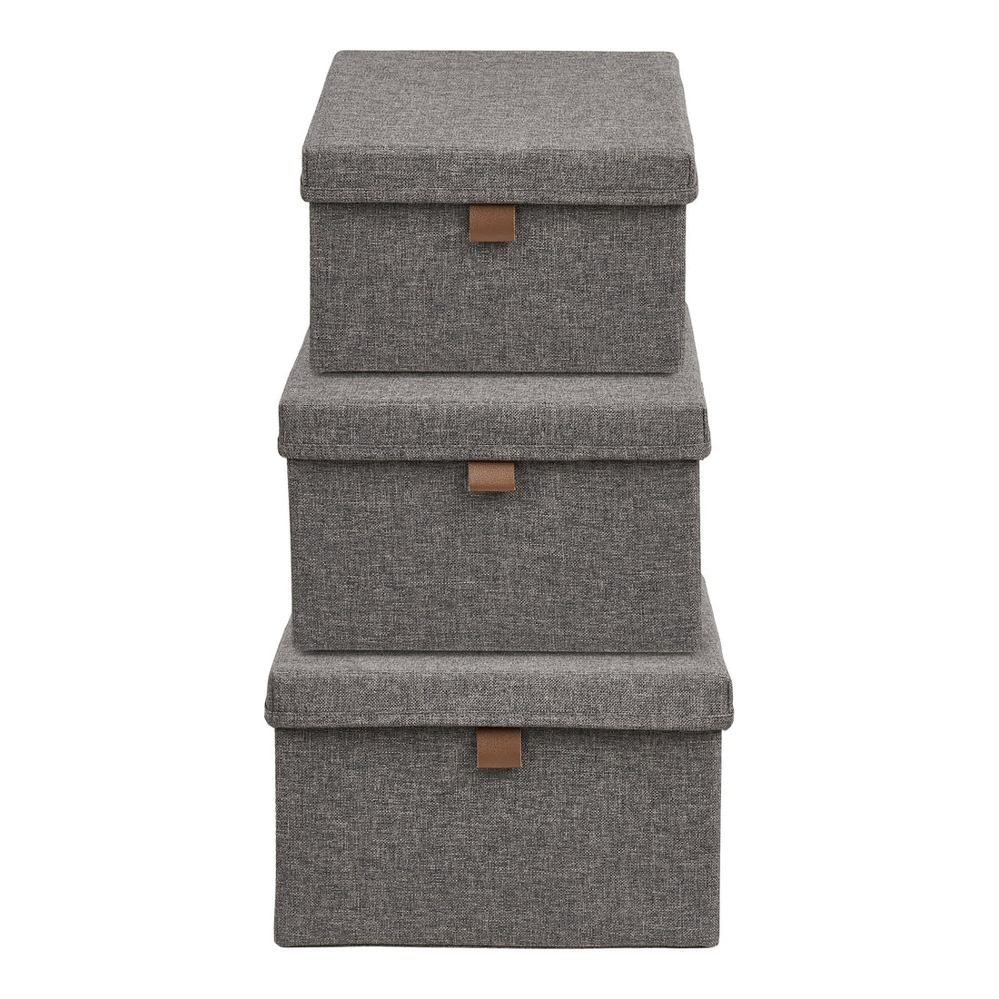 Noto Storage Boxes – Dark Grey