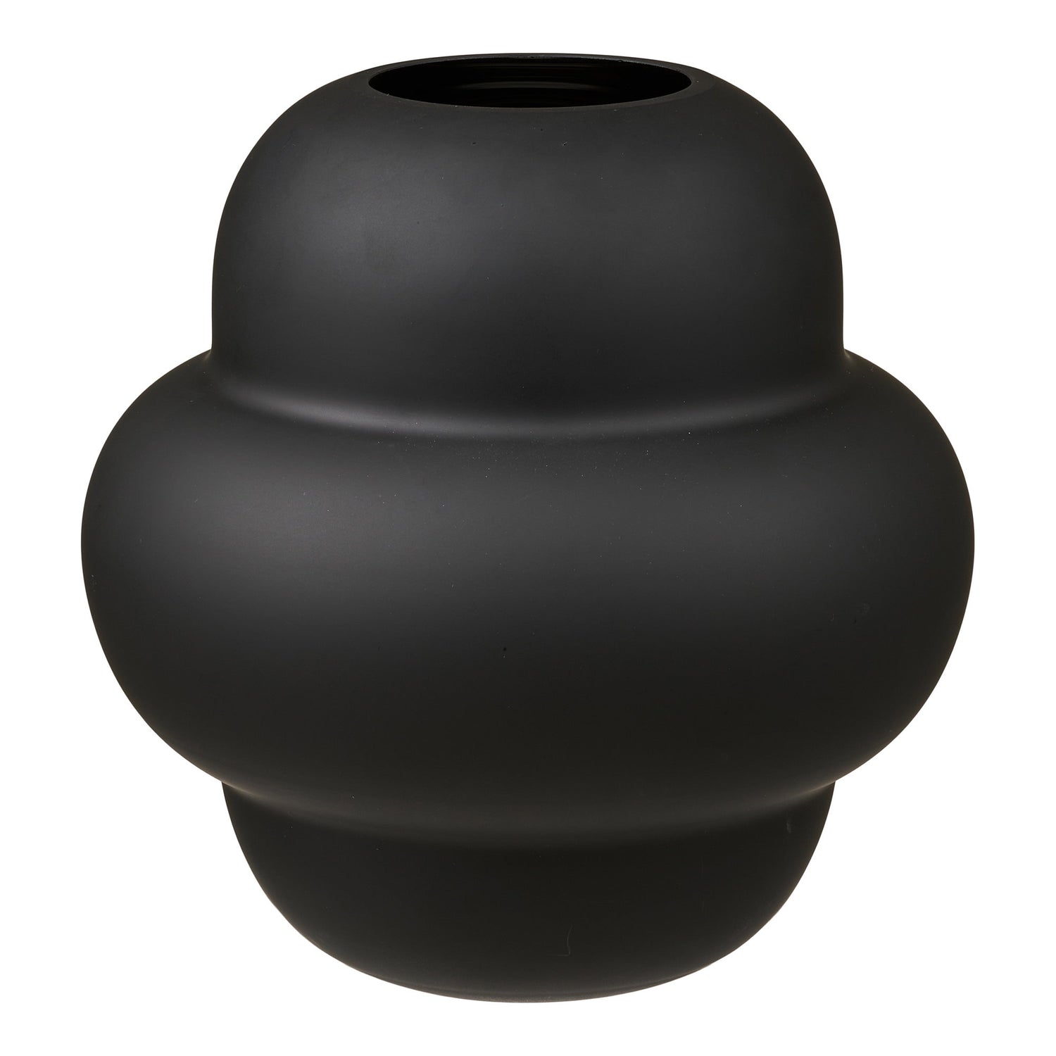 Vase – Black – 21×21 cm