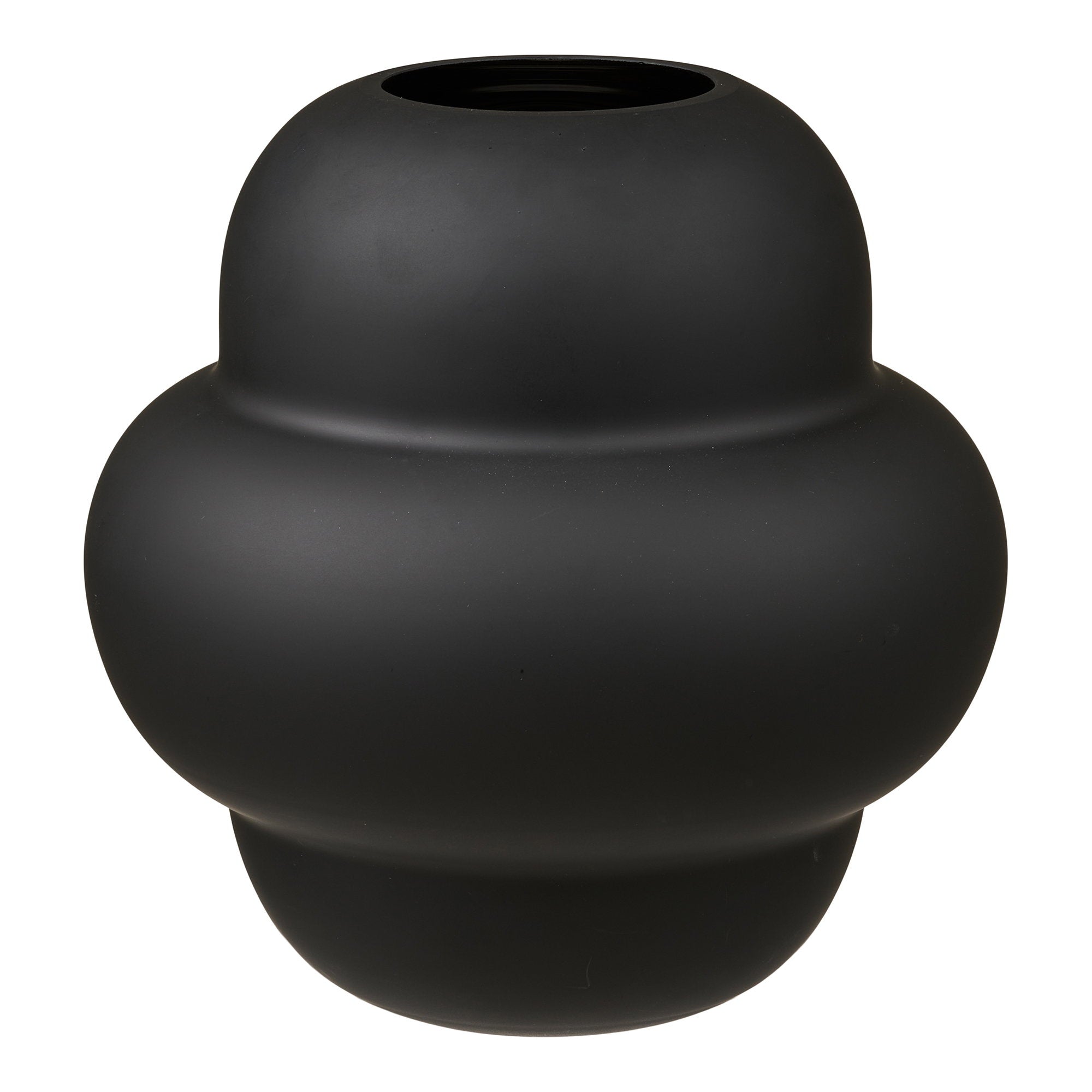 Vase – Black – 21×21 cm