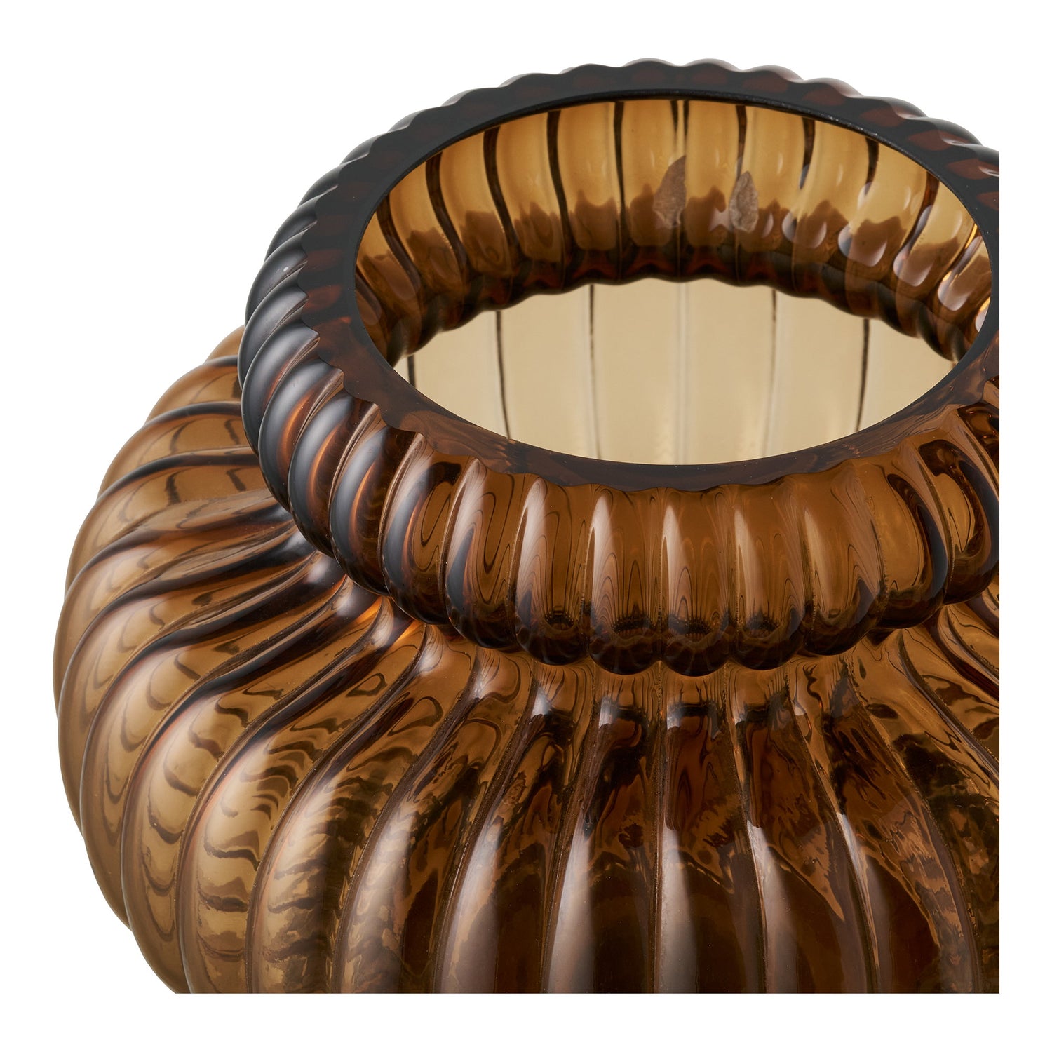 Vase – Smoked brown