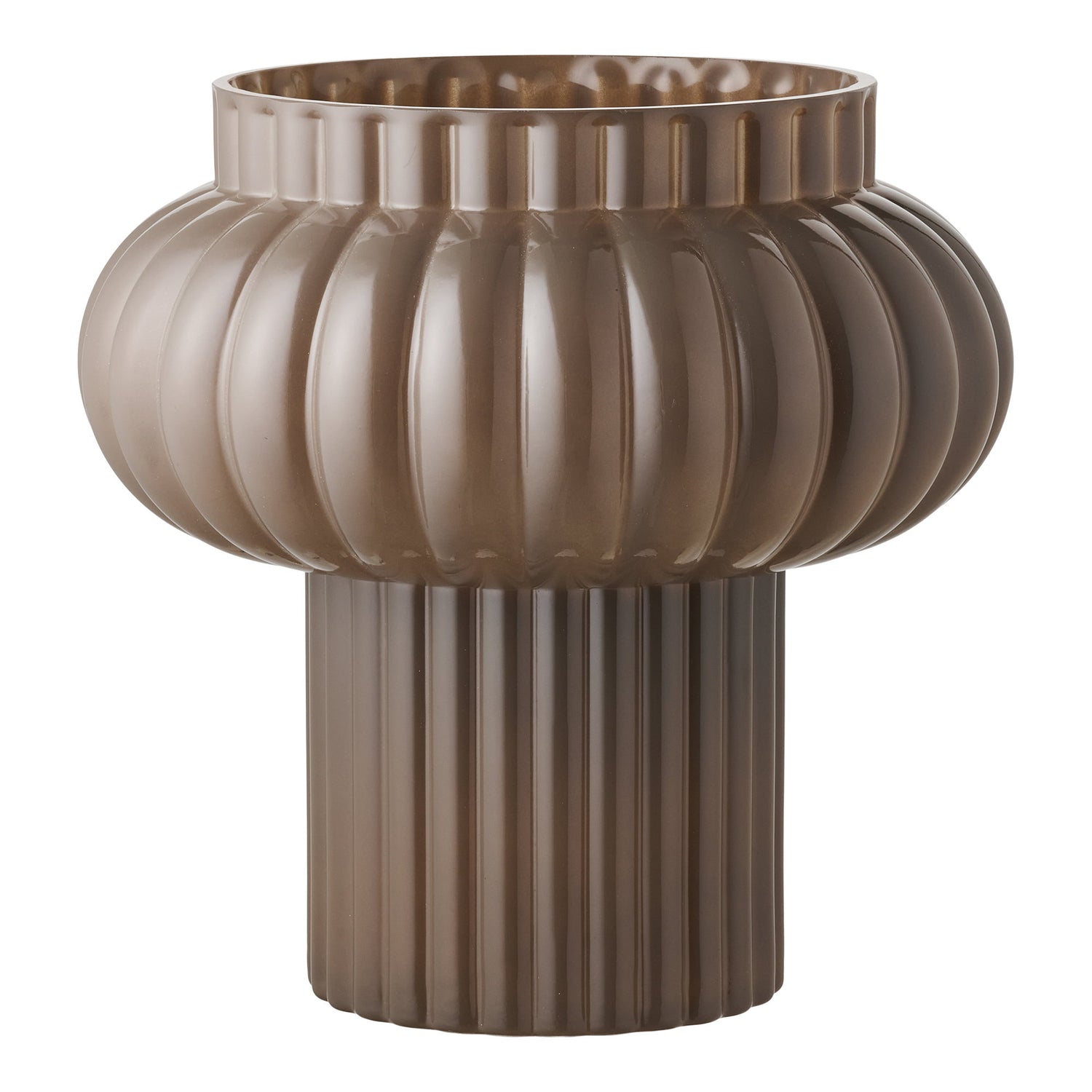 Vase – Brown – 27×27,5 cm