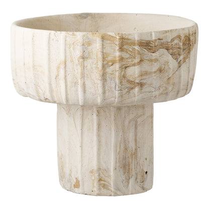 Vase – Brown / Beige – 21×21 cm
