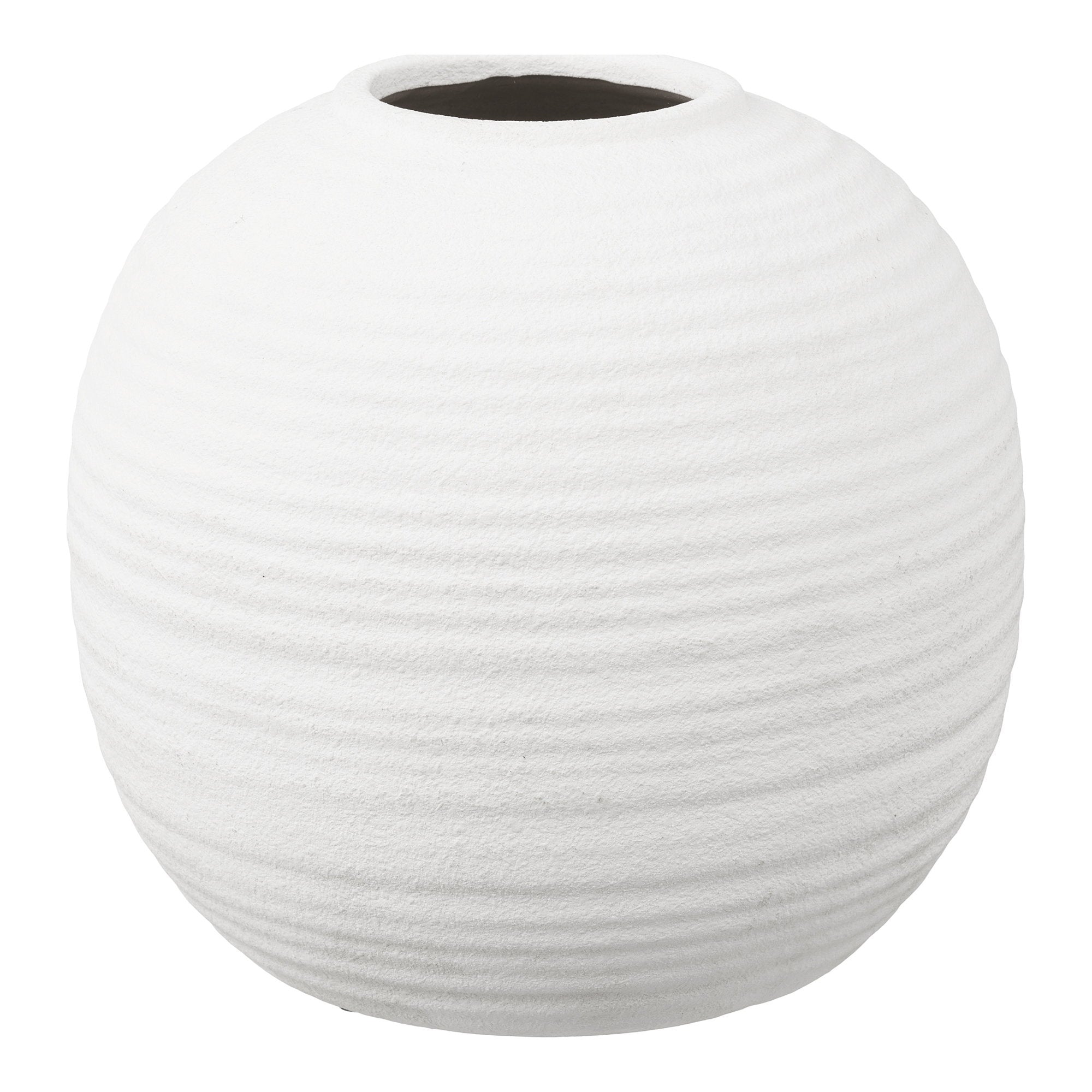 Vase – White – 30×30 cm