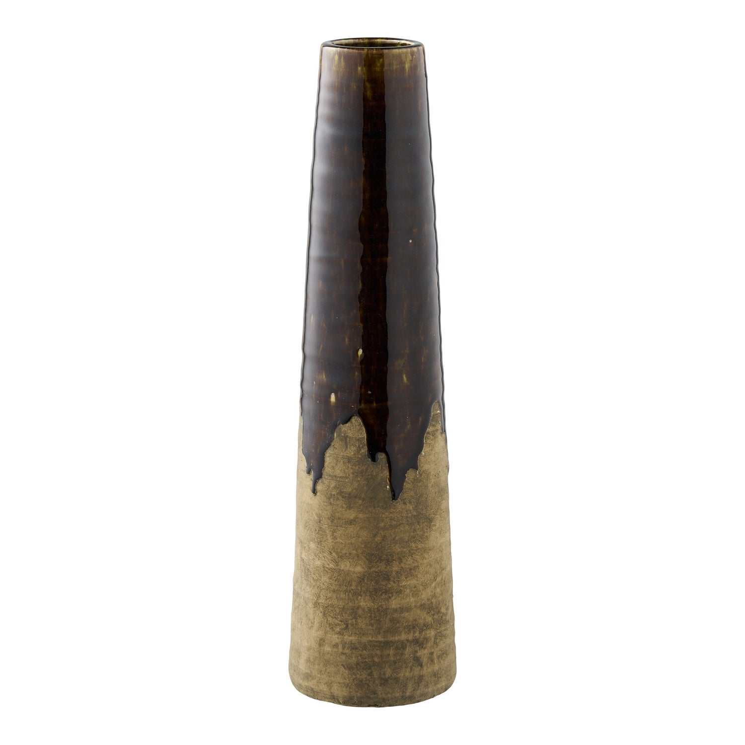 Vase – Brown – 12,5×12,5 cm