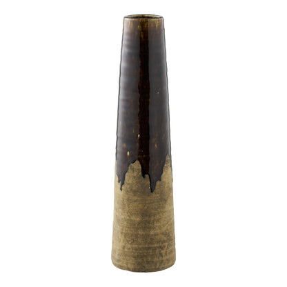 Vase – Brown – 12,5×12,5 cm