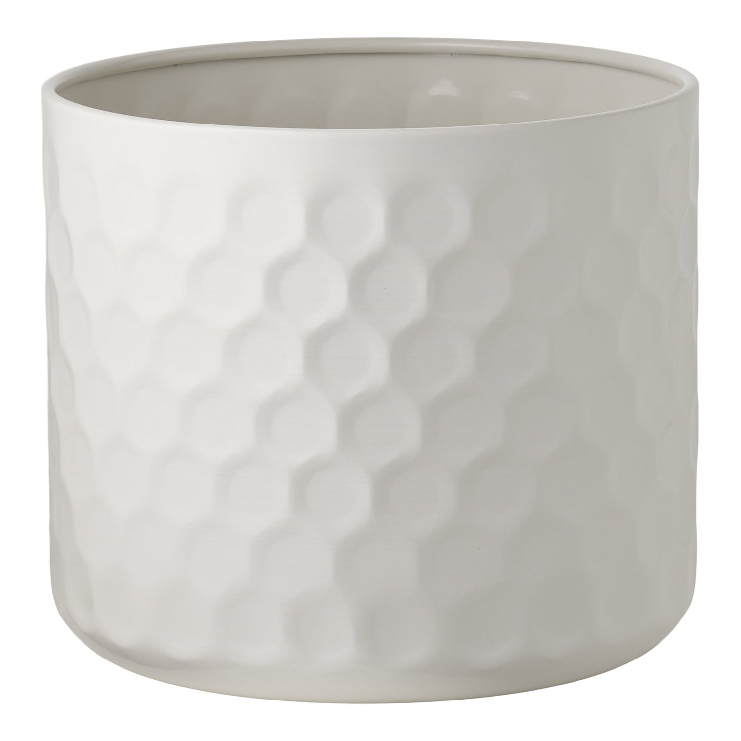 Flowerpot – White – 24,5×24,5 cm