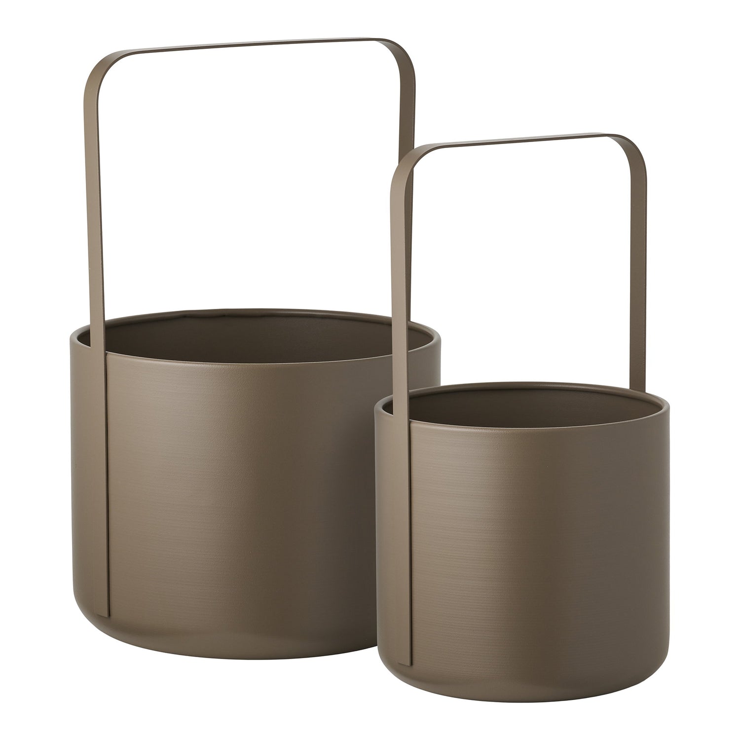 Flowerpot – Brown – 19/24,5×19/24,5 cm