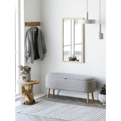 Barco Coat Rack with 5 hooks – Oak – Natural