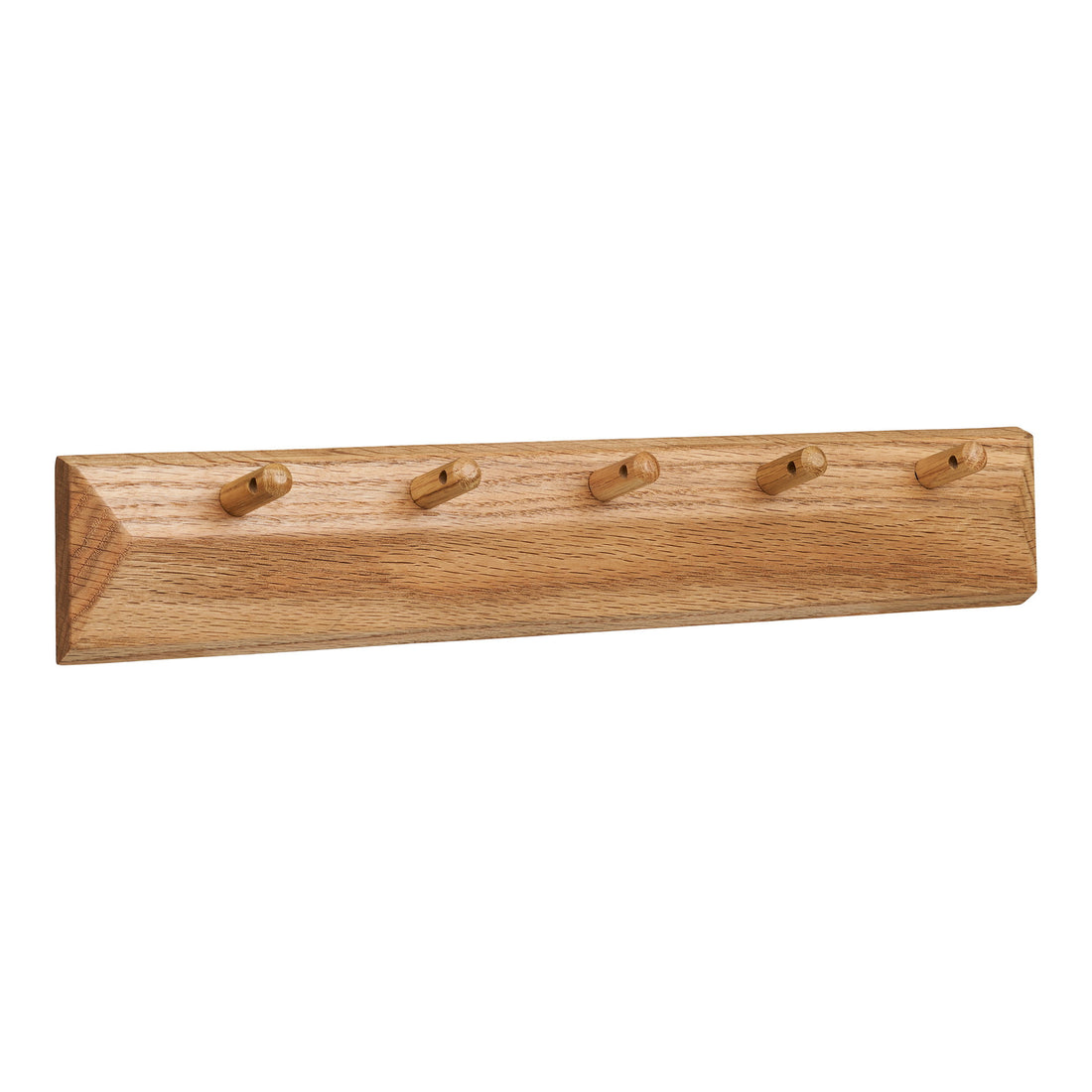 Barco Coat Rack with 5 hooks – Oak – Natural