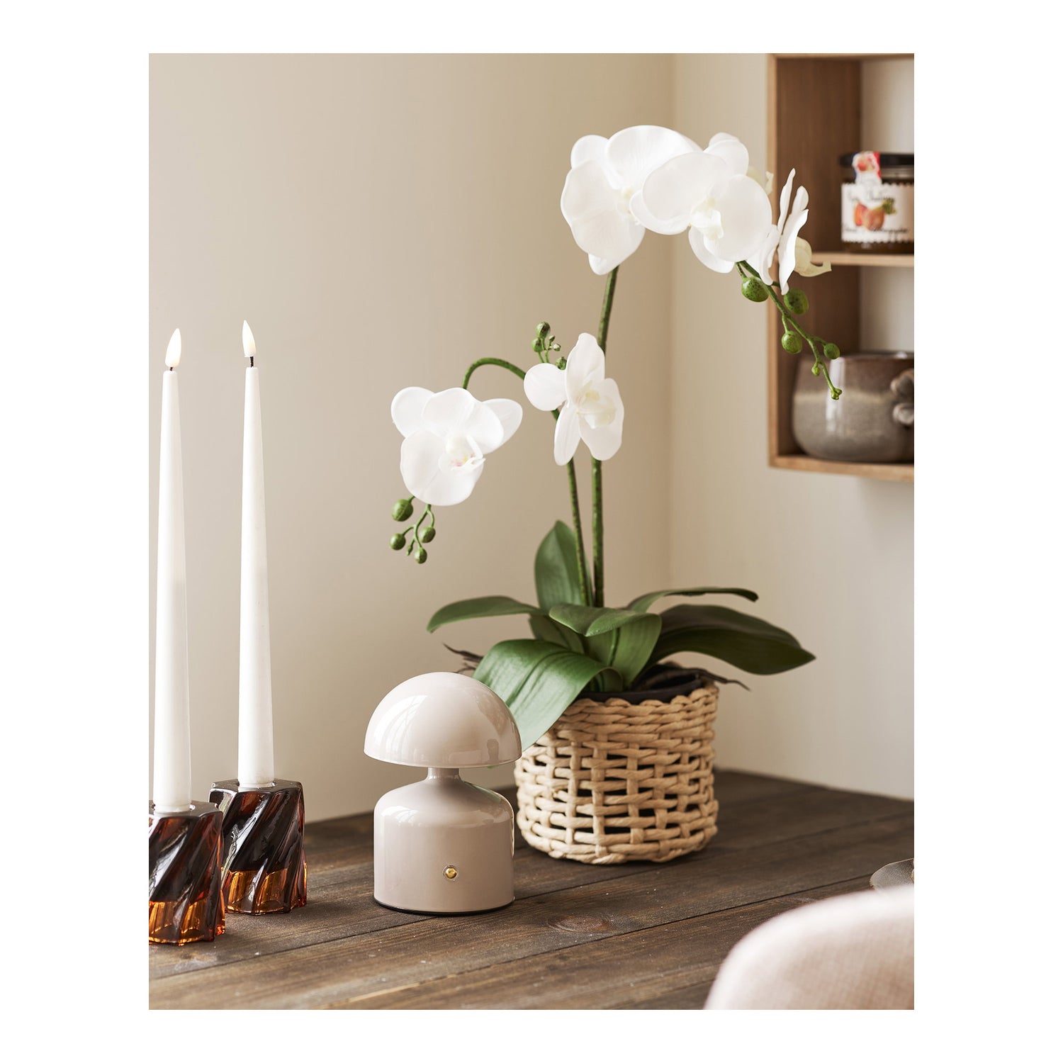 Aulla Table Lamp – Grey