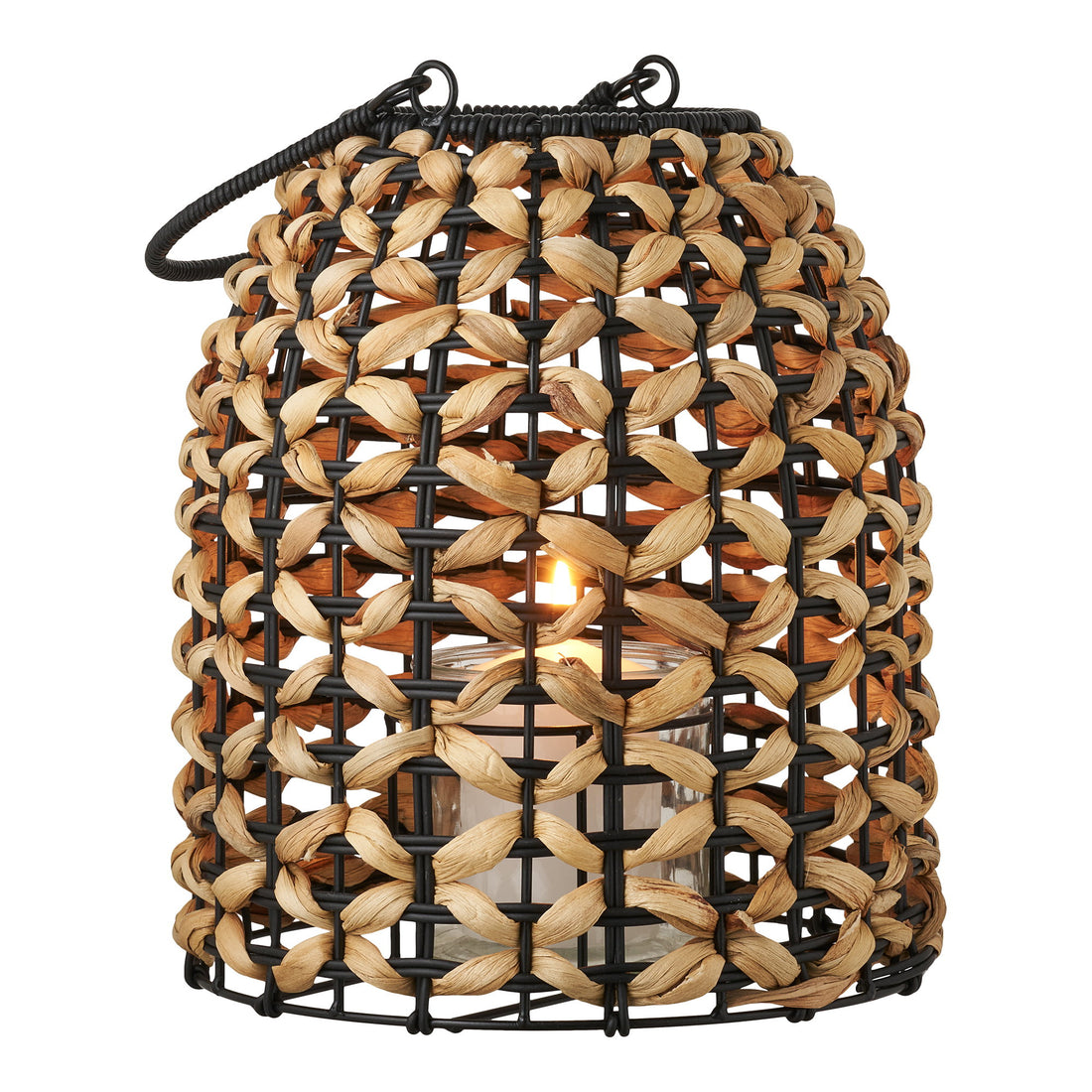 Pinto Lantern – Natural / Black
