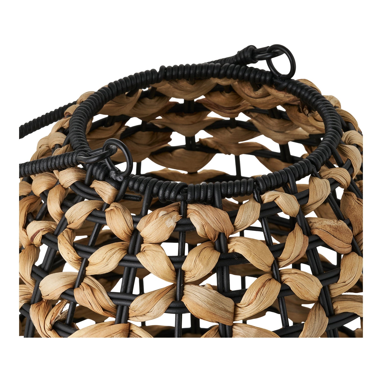 Pinto Lantern – Natural / Black