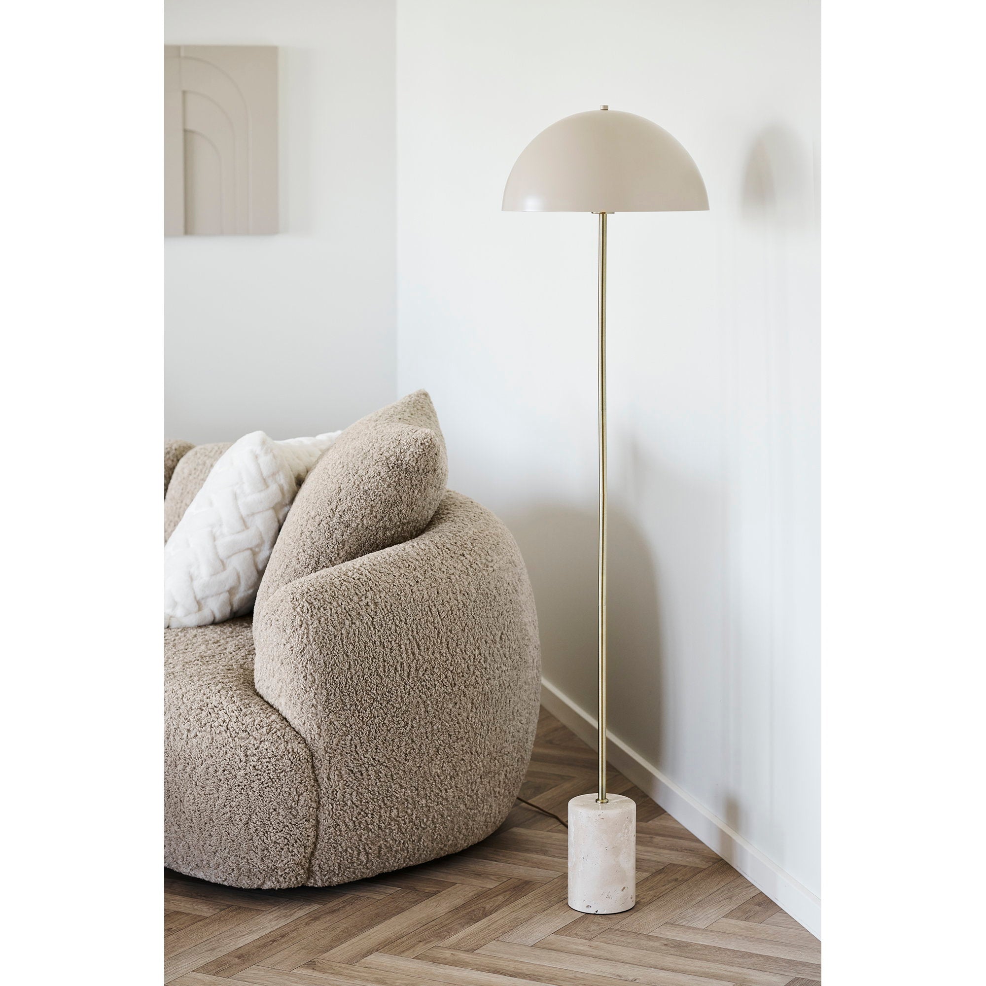 Sheffield Floor Lamp – Beige