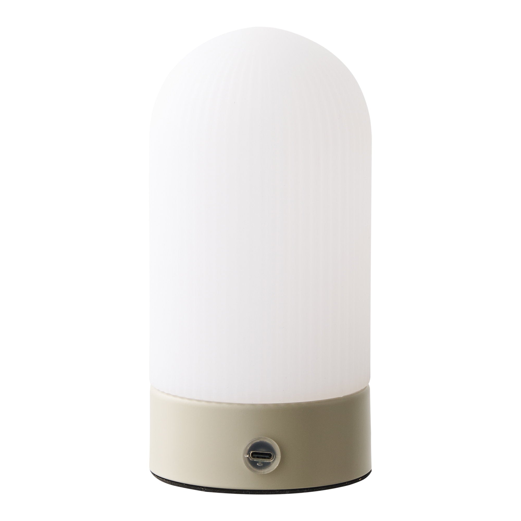 Ashford Table Lamp – Beige / White