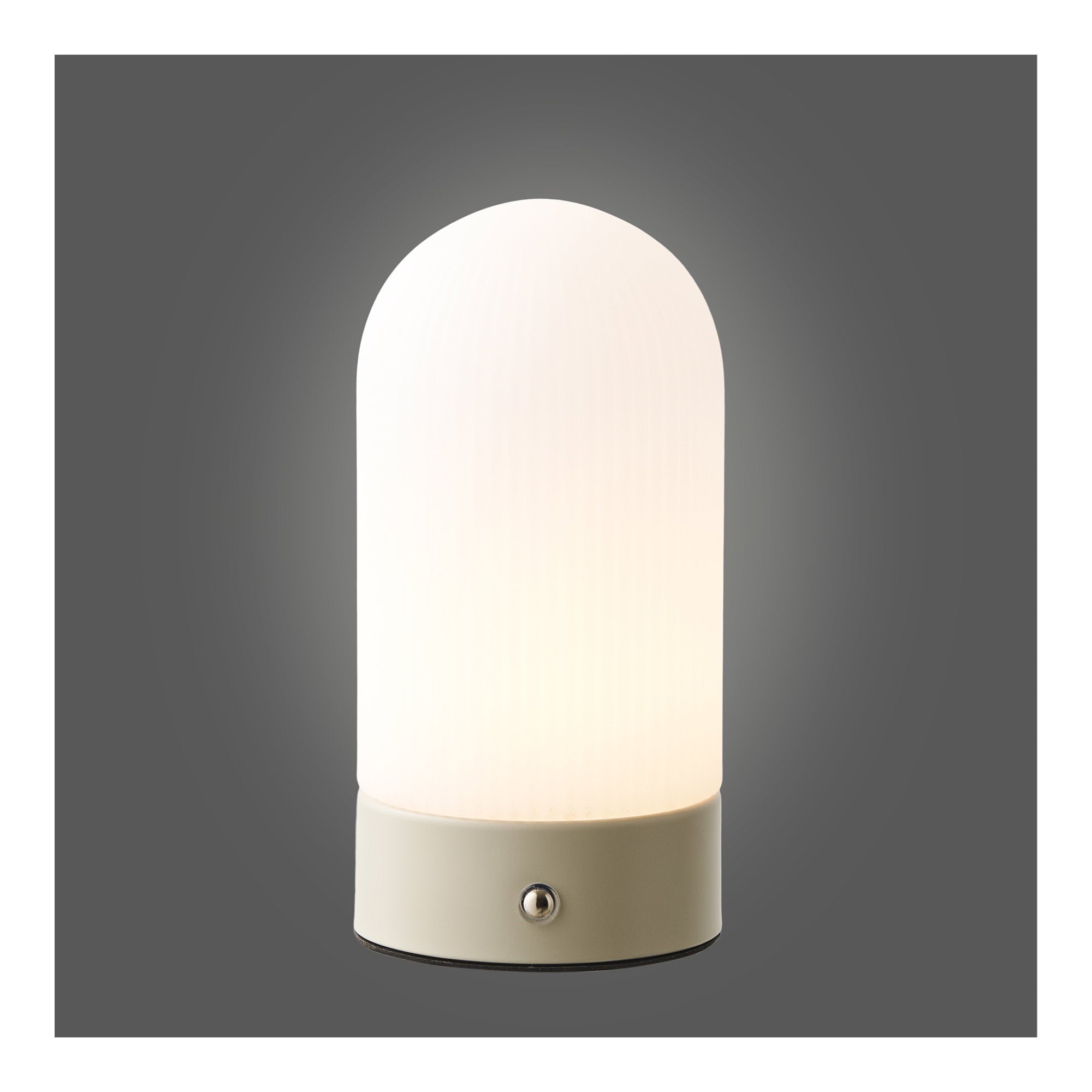 Ashford Table Lamp – Beige / White