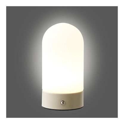 Ashford Table Lamp – Beige / White