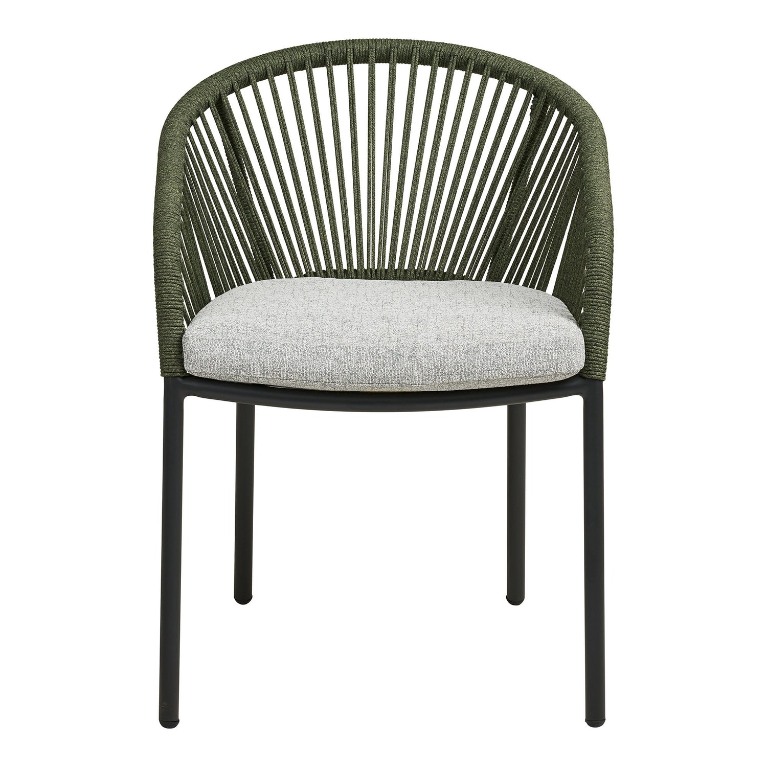 Novella Dining Chair – Grey / Green