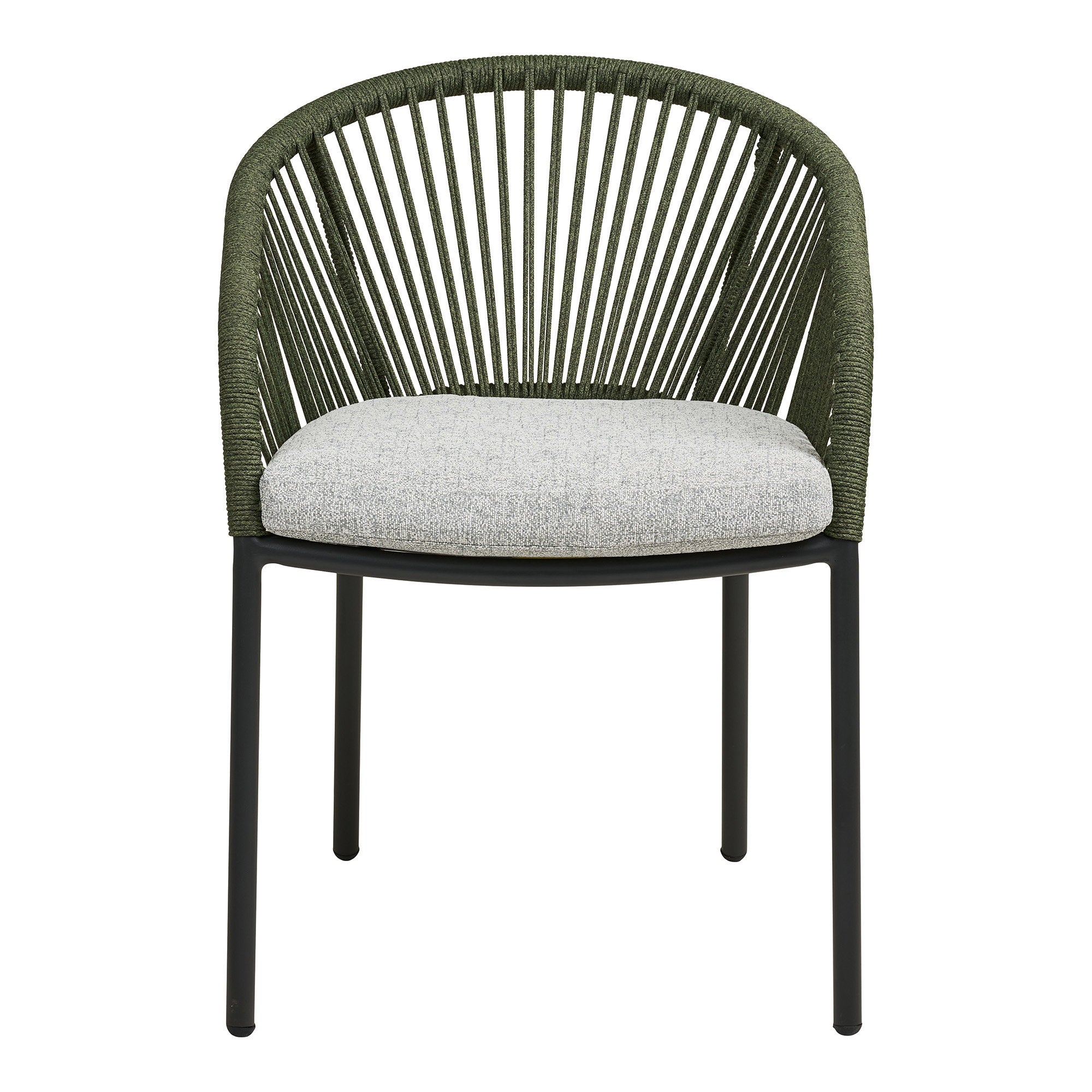 Novella Dining Chair – Grey / Green