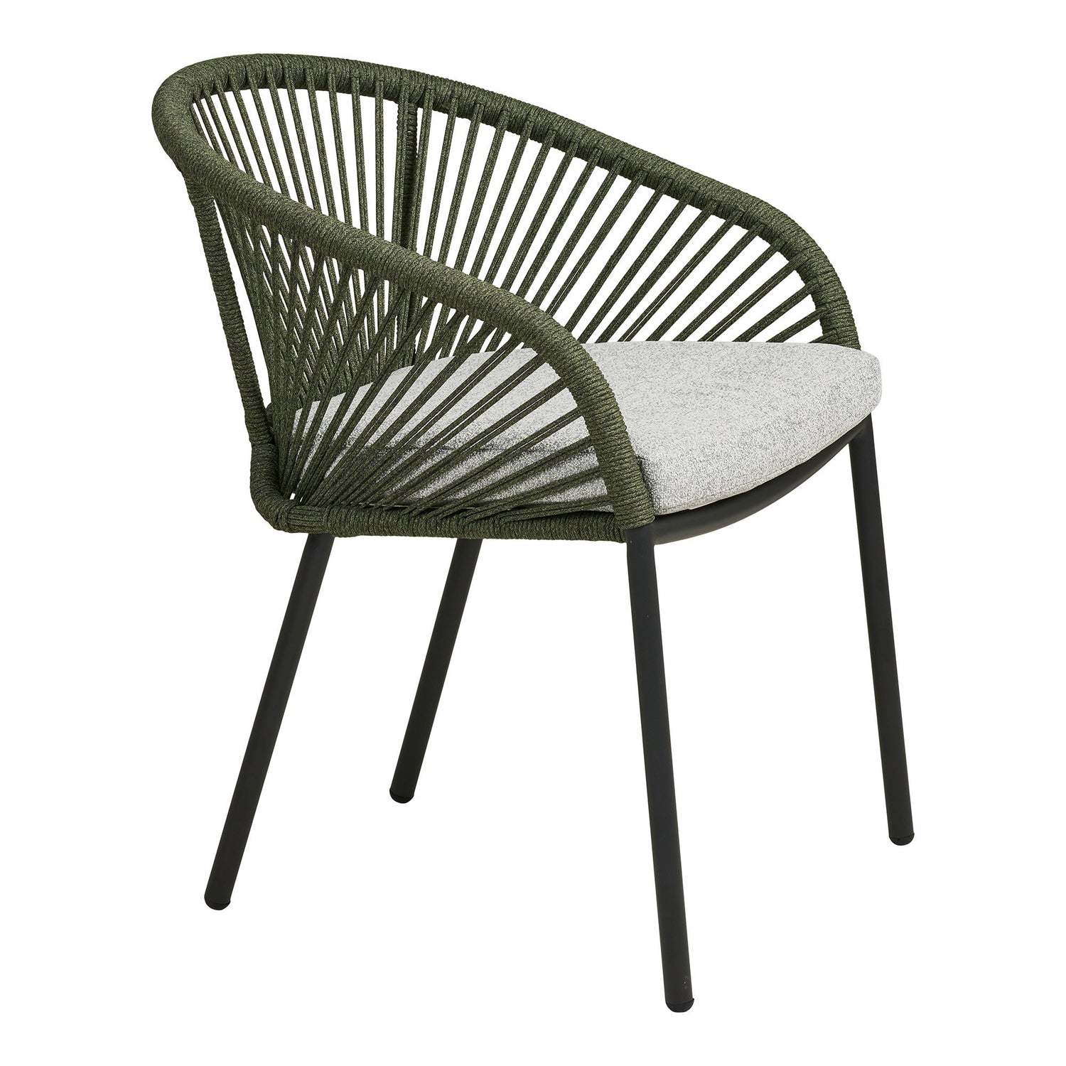 Novella Dining Chair – Grey / Green