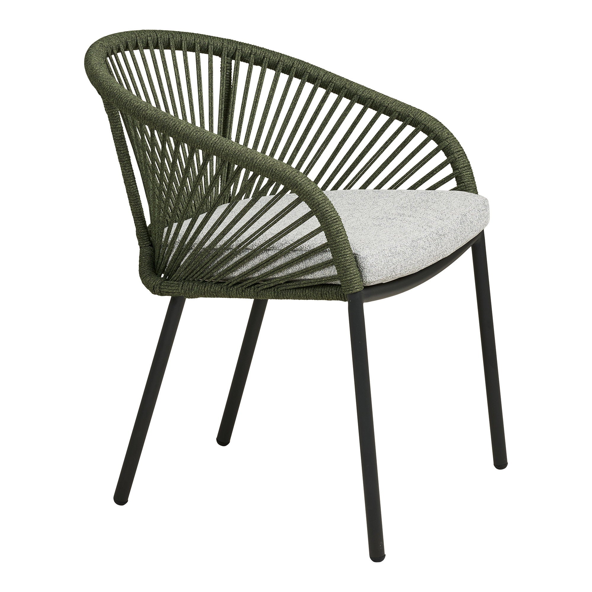 Novella Dining Chair – Grey / Green