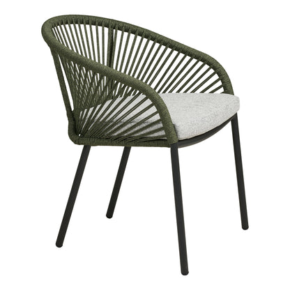 Novella Dining Chair – Grey / Green