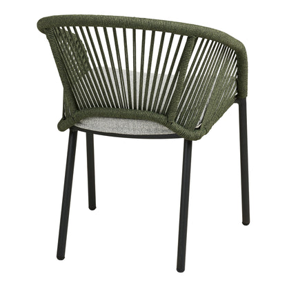 Novella Dining Chair – Grey / Green
