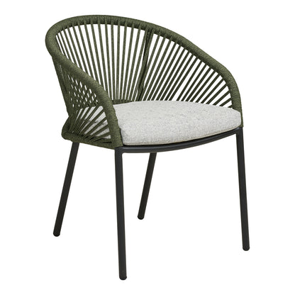 Novella Dining Chair – Grey / Green