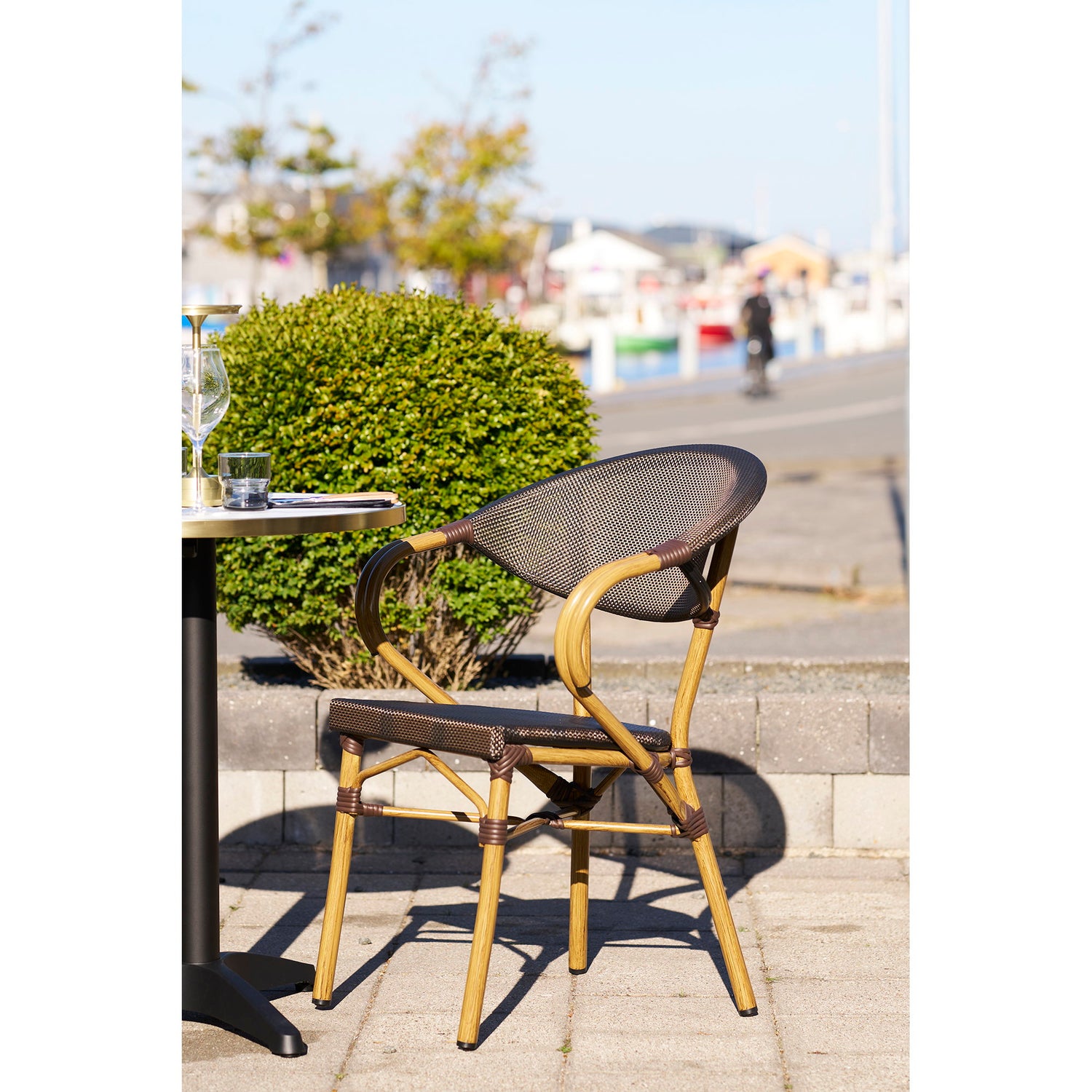 Calda Dining Chair – Dark Brown