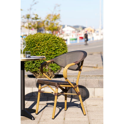 Calda Dining Chair – Dark Brown
