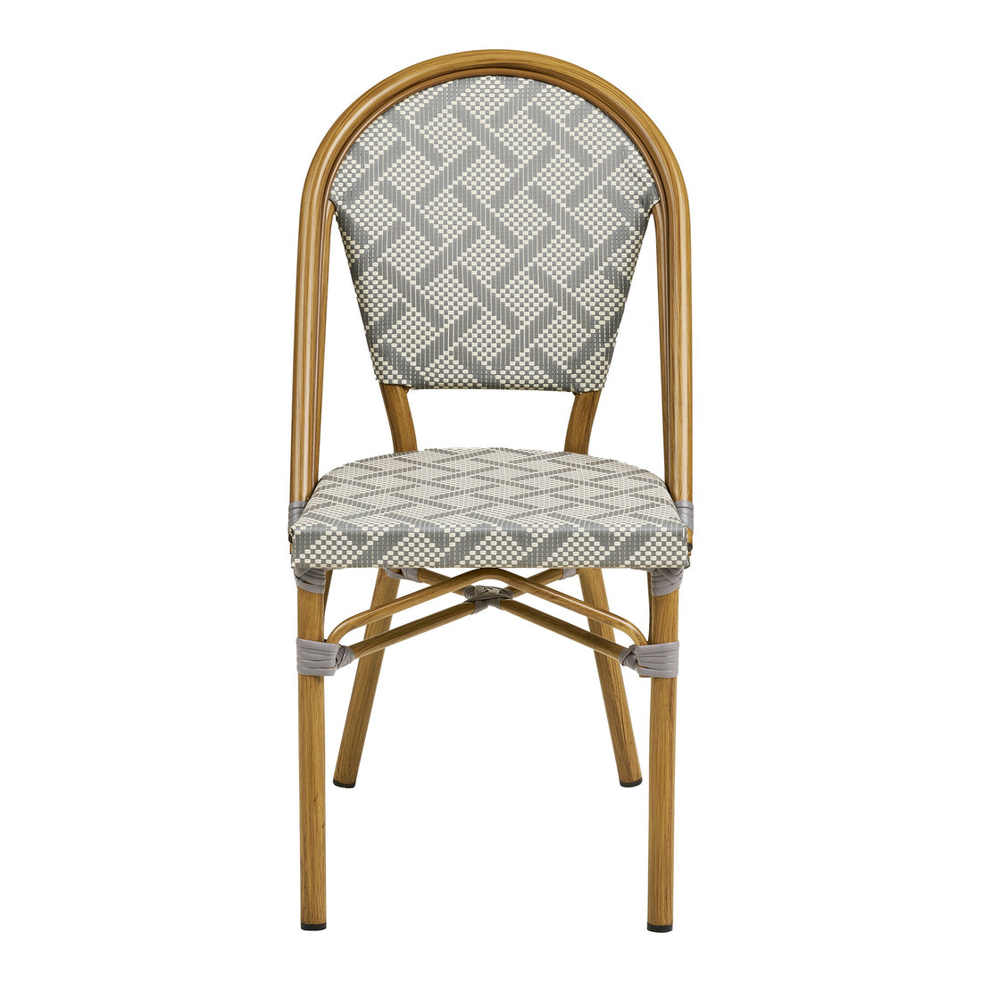 Lauria Dining Chair – White / Grey