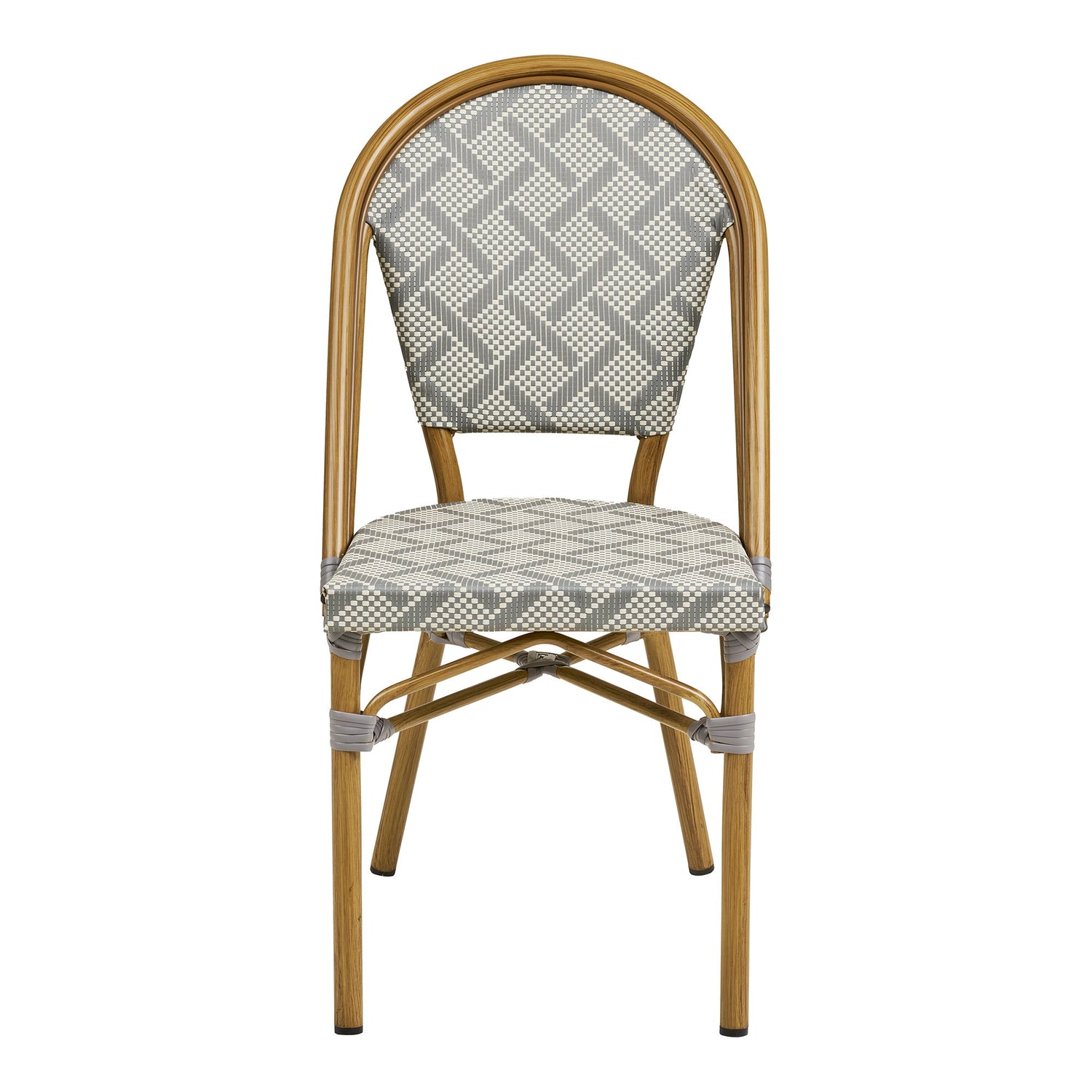 Lauria Dining Chair – White / Grey