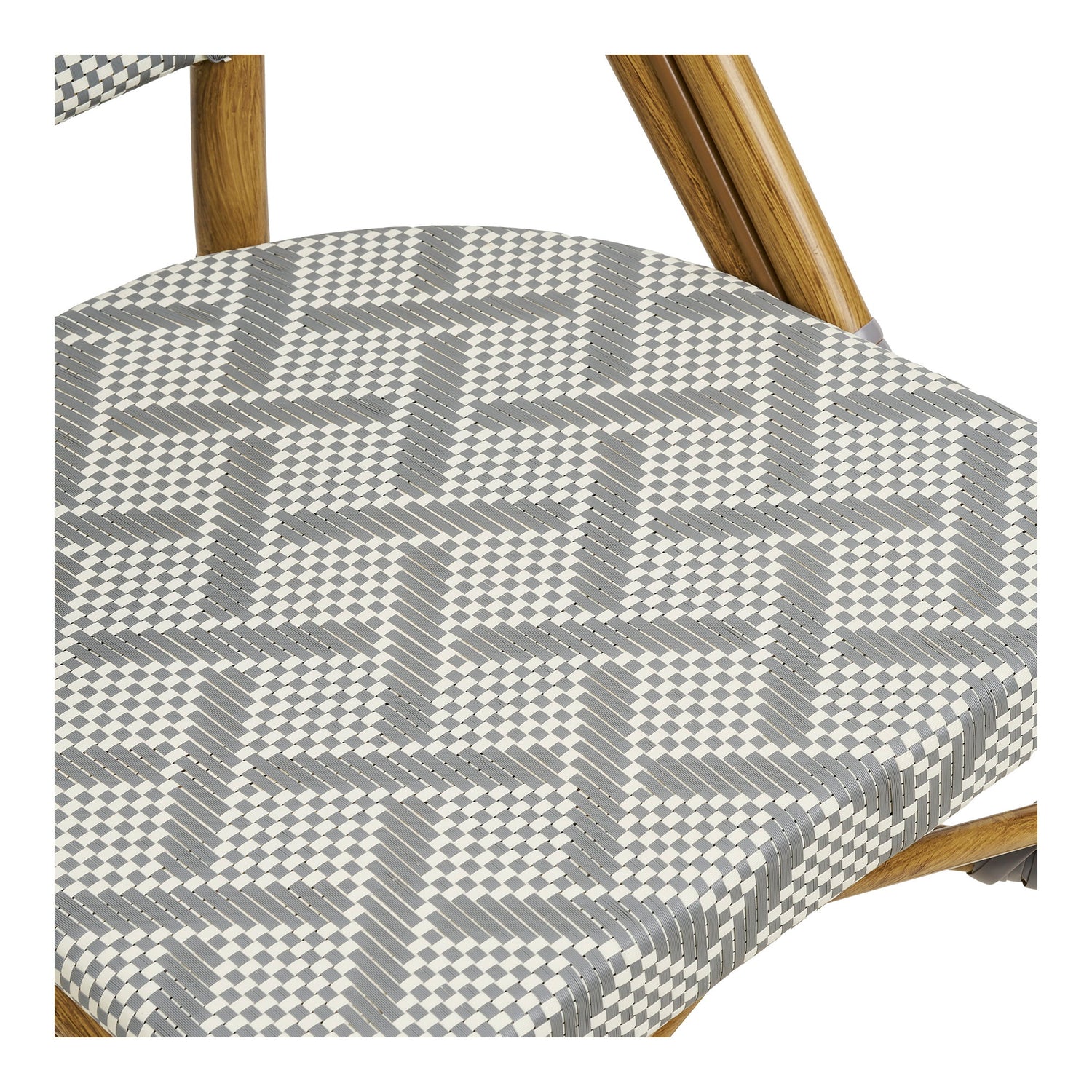 Lauria Dining Chair – White / Grey