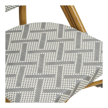 Lauria Dining Chair – White / Grey