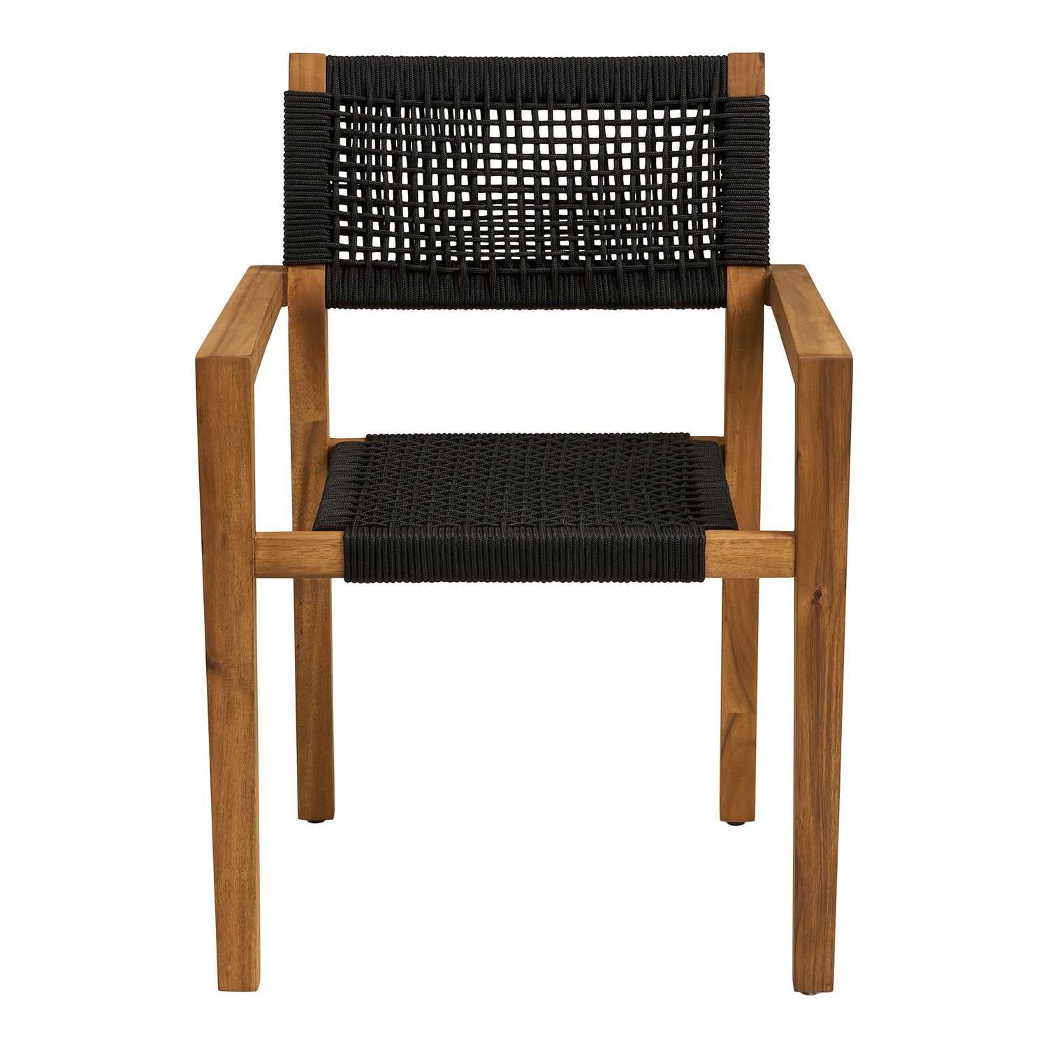 Anzio Dining Chair – Natural / Black