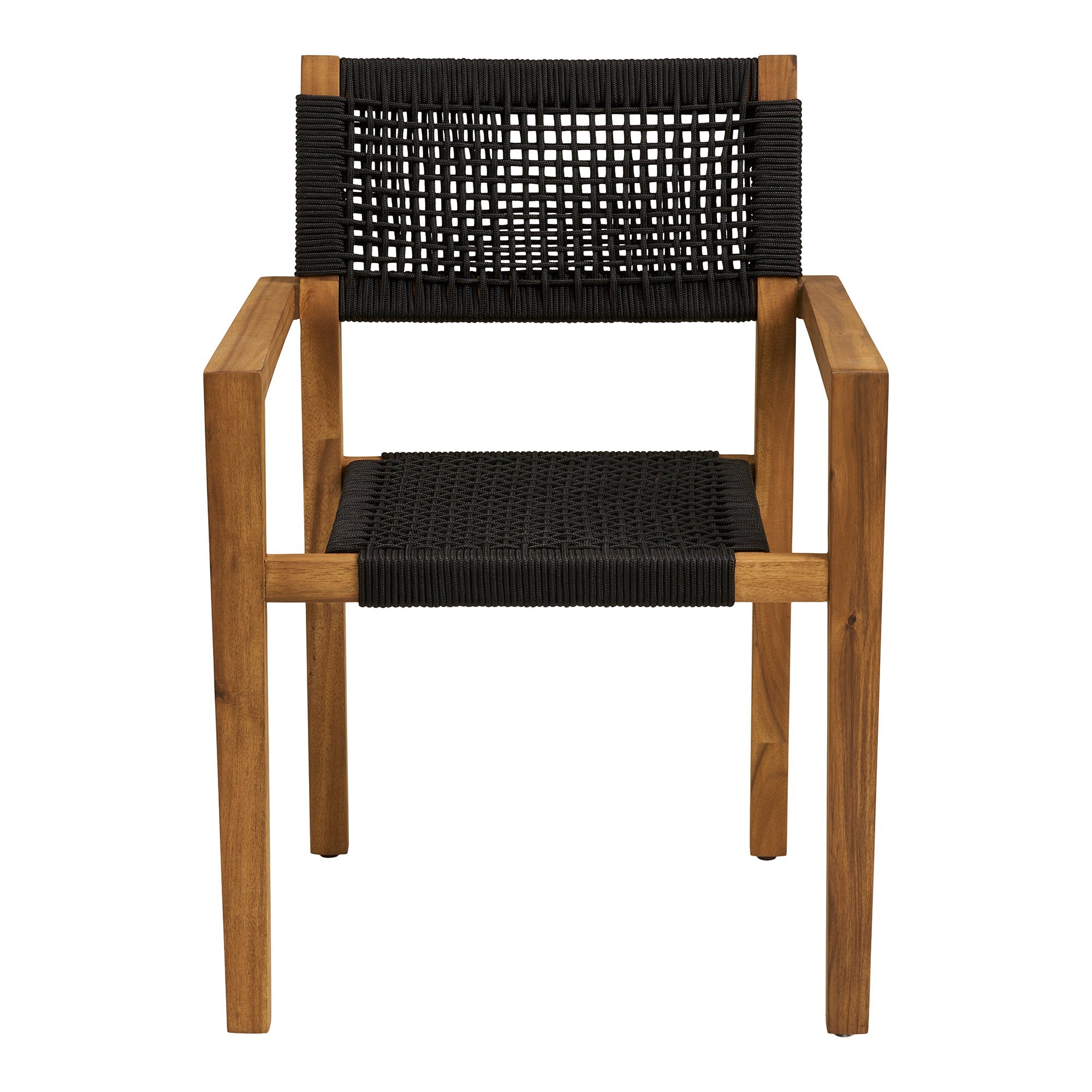Anzio Dining Chair – Natural / Black