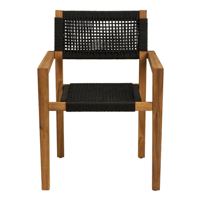 Anzio Dining Chair – Natural / Black