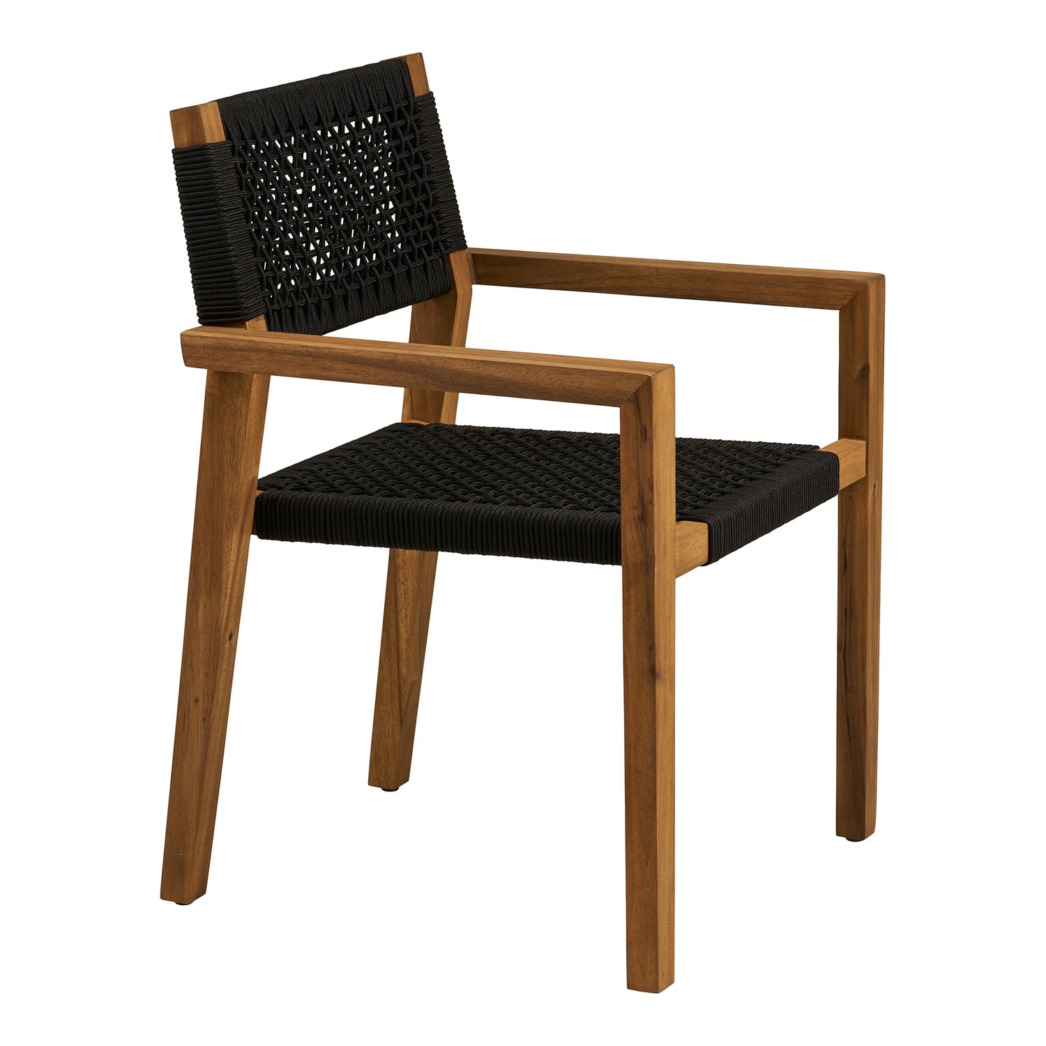Anzio Dining Chair – Natural / Black