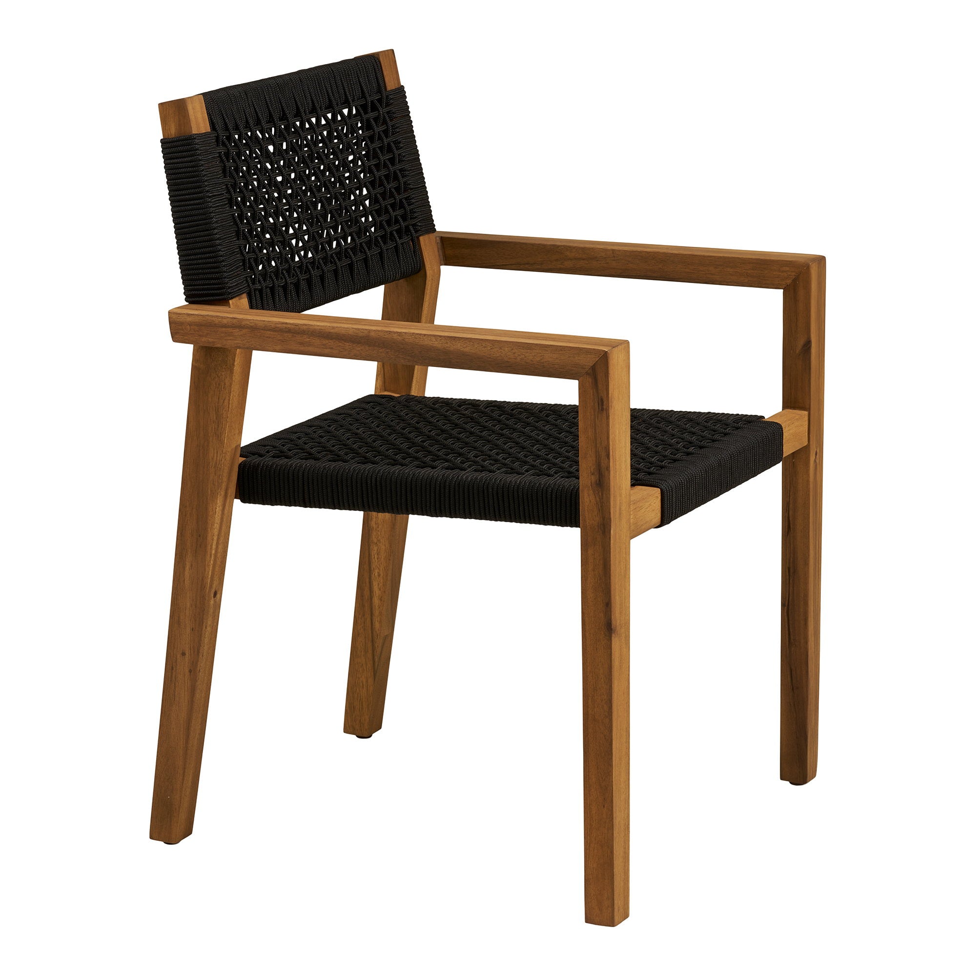 Anzio Dining Chair – Natural / Black