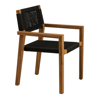 Anzio Dining Chair – Natural / Black