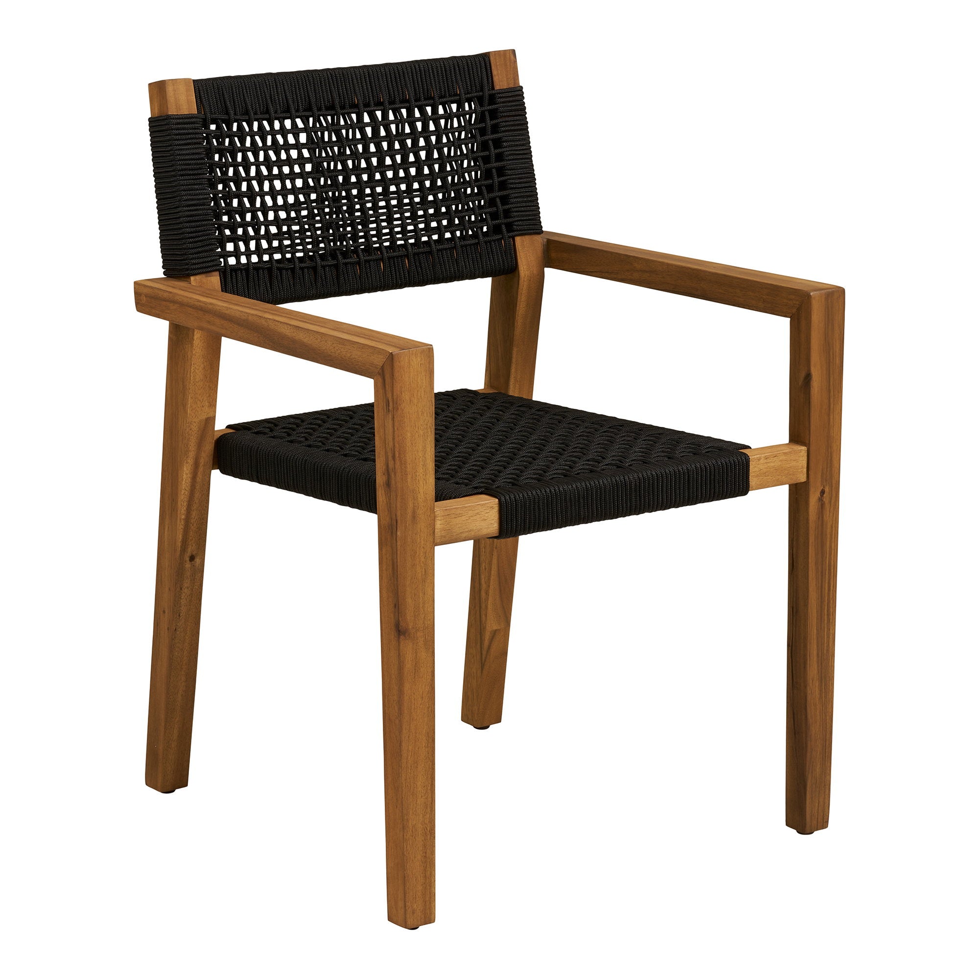 Anzio Dining Chair – Natural / Black