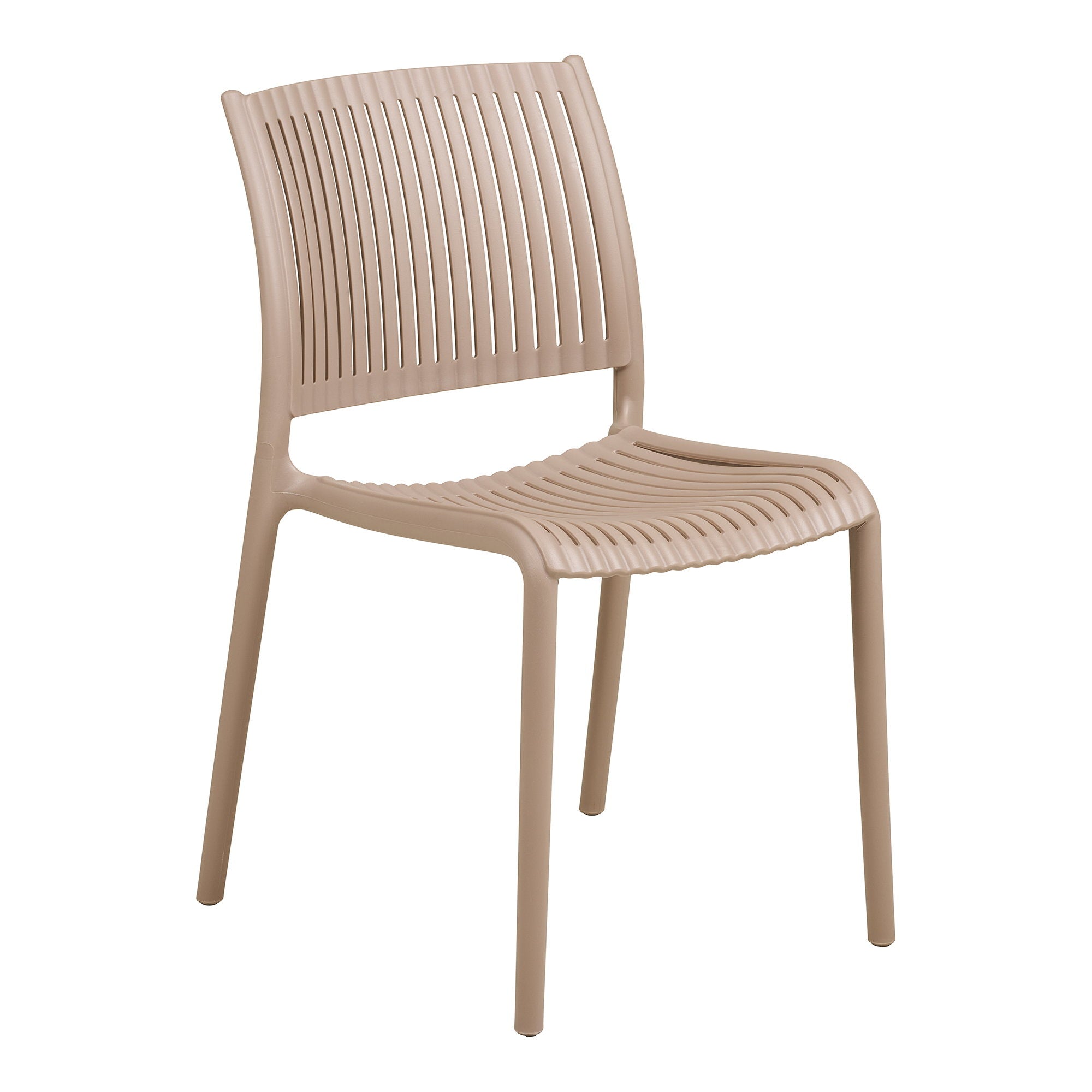 Manzano Dining Chair – Taupe – 56×49 cm