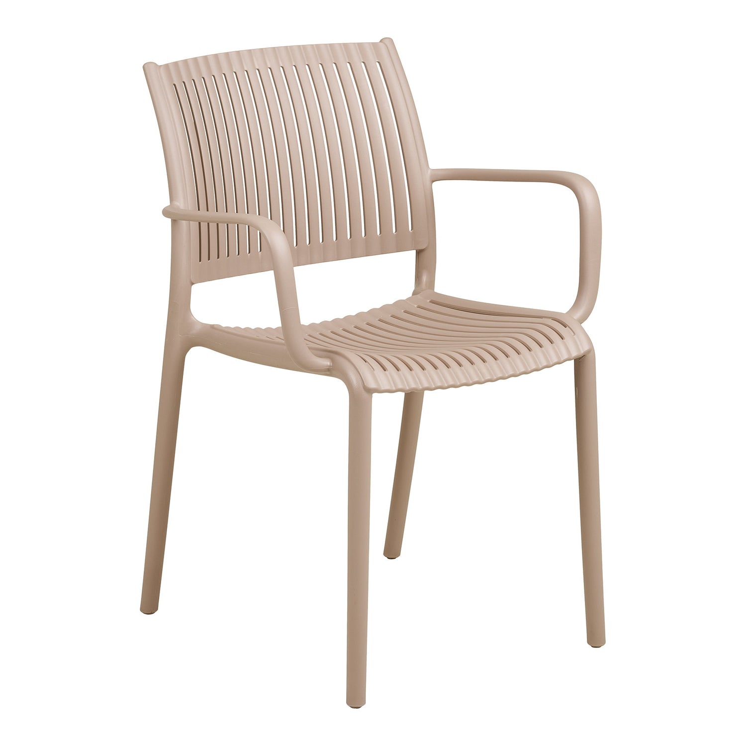 Manzano Dining Chair – Taupe – 56×56 cm