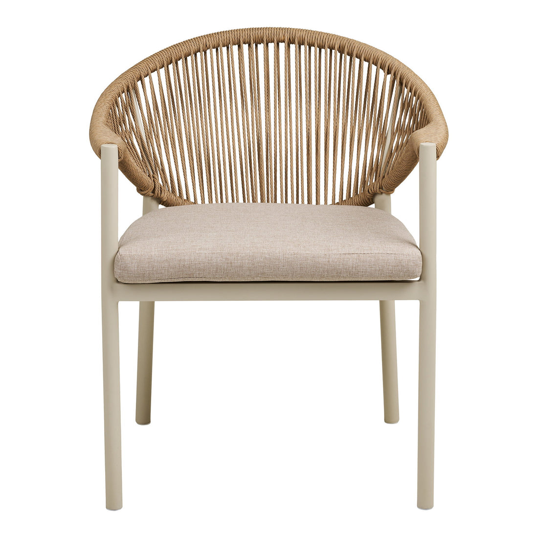 Abela Dining Chair – Sand / Natural