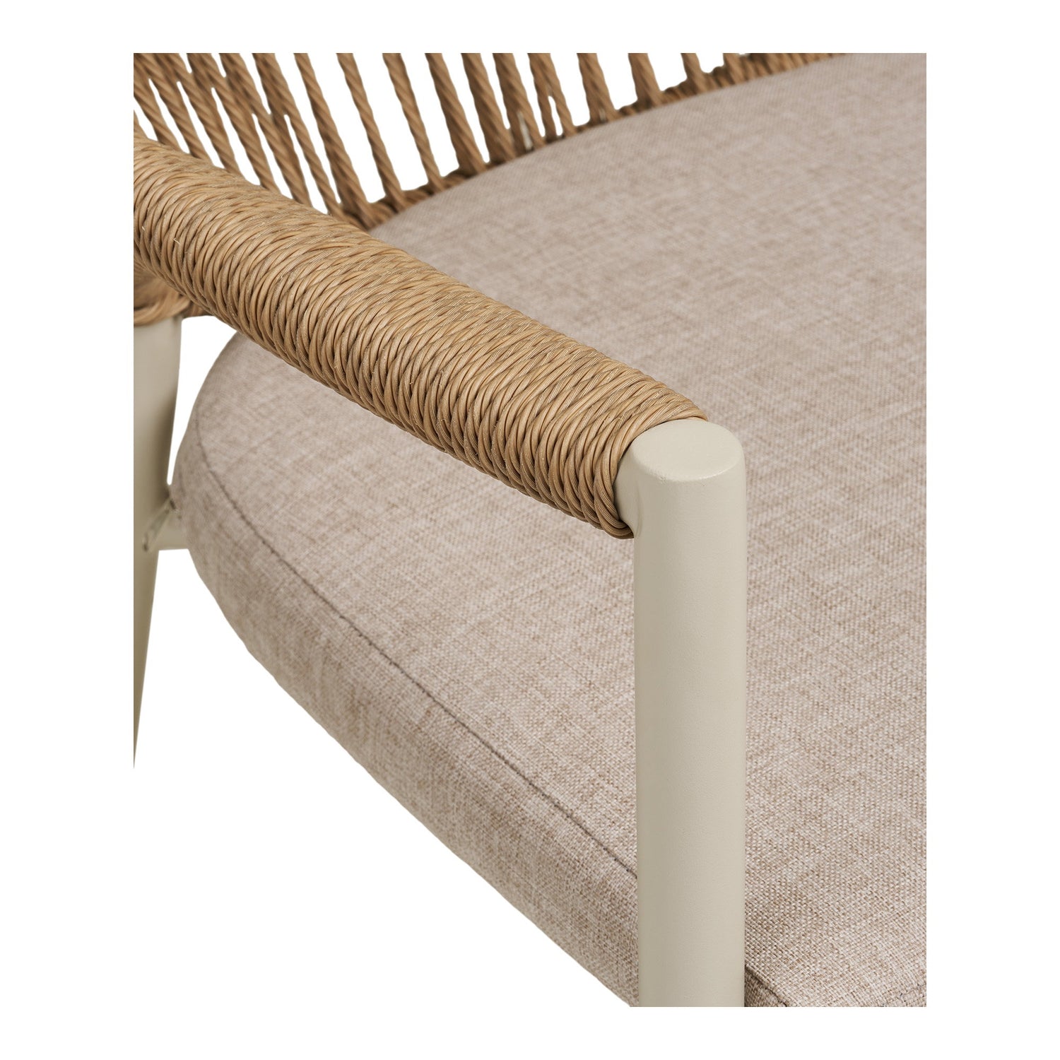 Abela Dining Chair – Sand / Natural