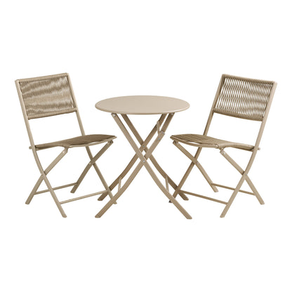 Arcas Bistro Set – Taupe