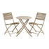 Arcas Bistro Set – Taupe