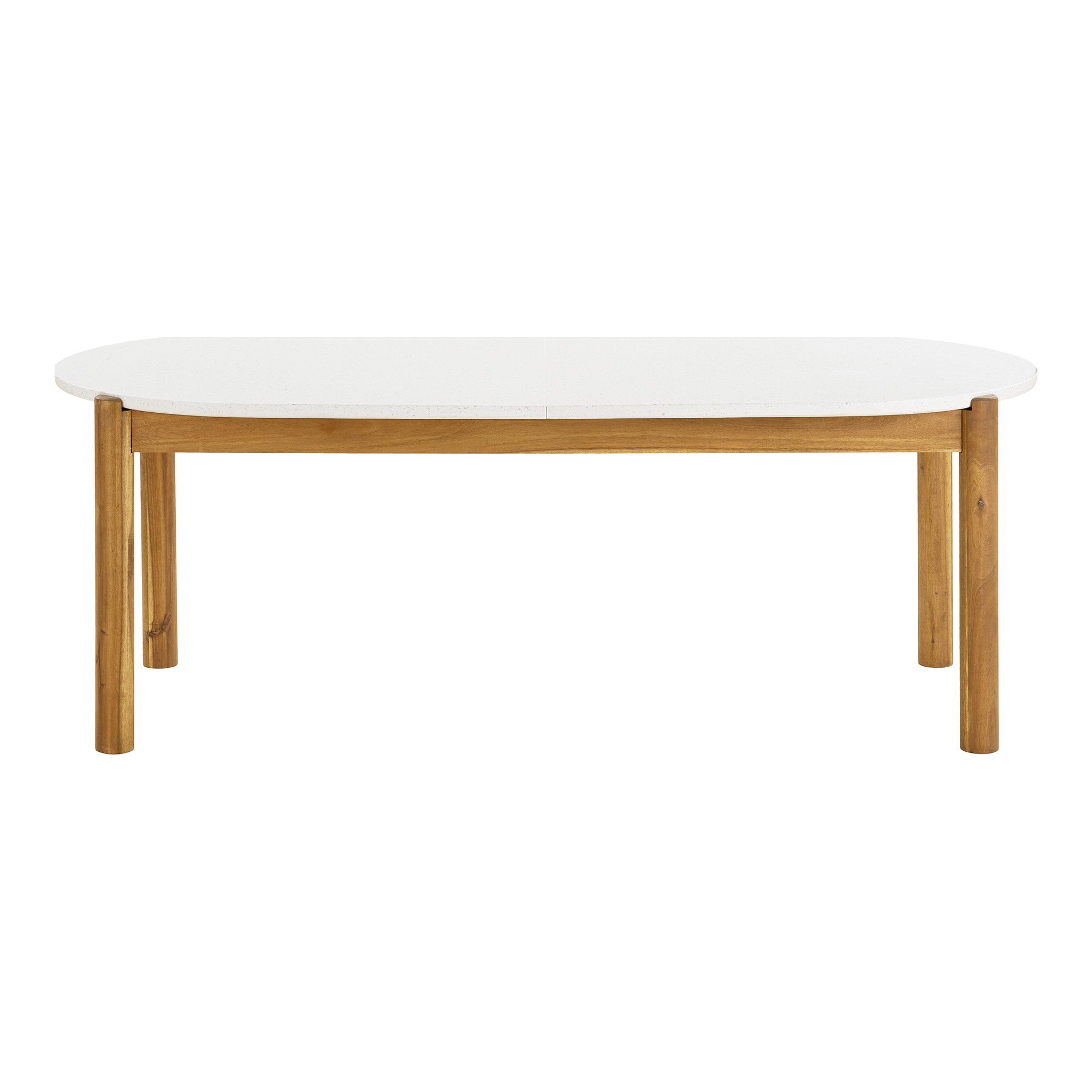 Terracina Dining Table – Natural / White
